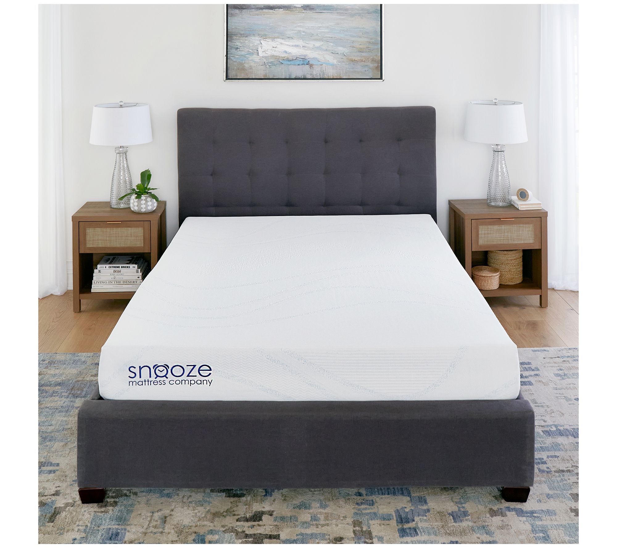 Snooze 10-Inch Triple Layer Support Mattress-in-a-Box, Full