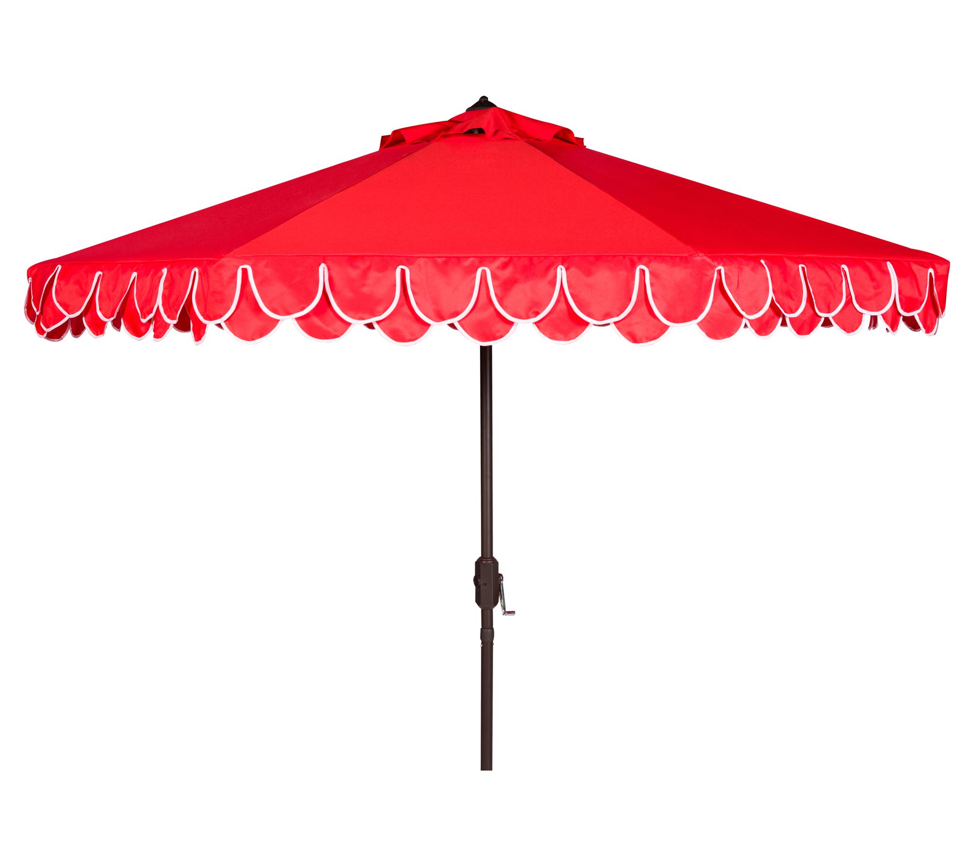 Elegant Valance 11' Round Umbrella by Valerie