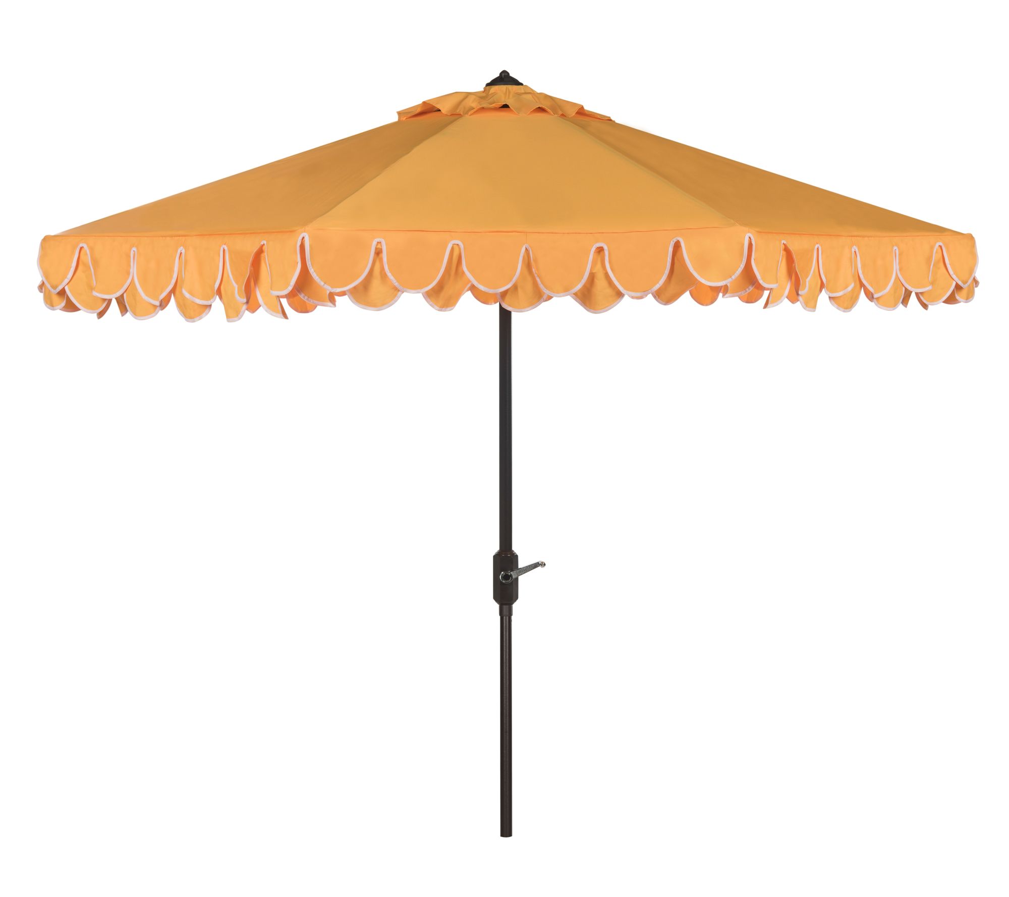 Elegant Valance 11' Round Umbrella by Valerie