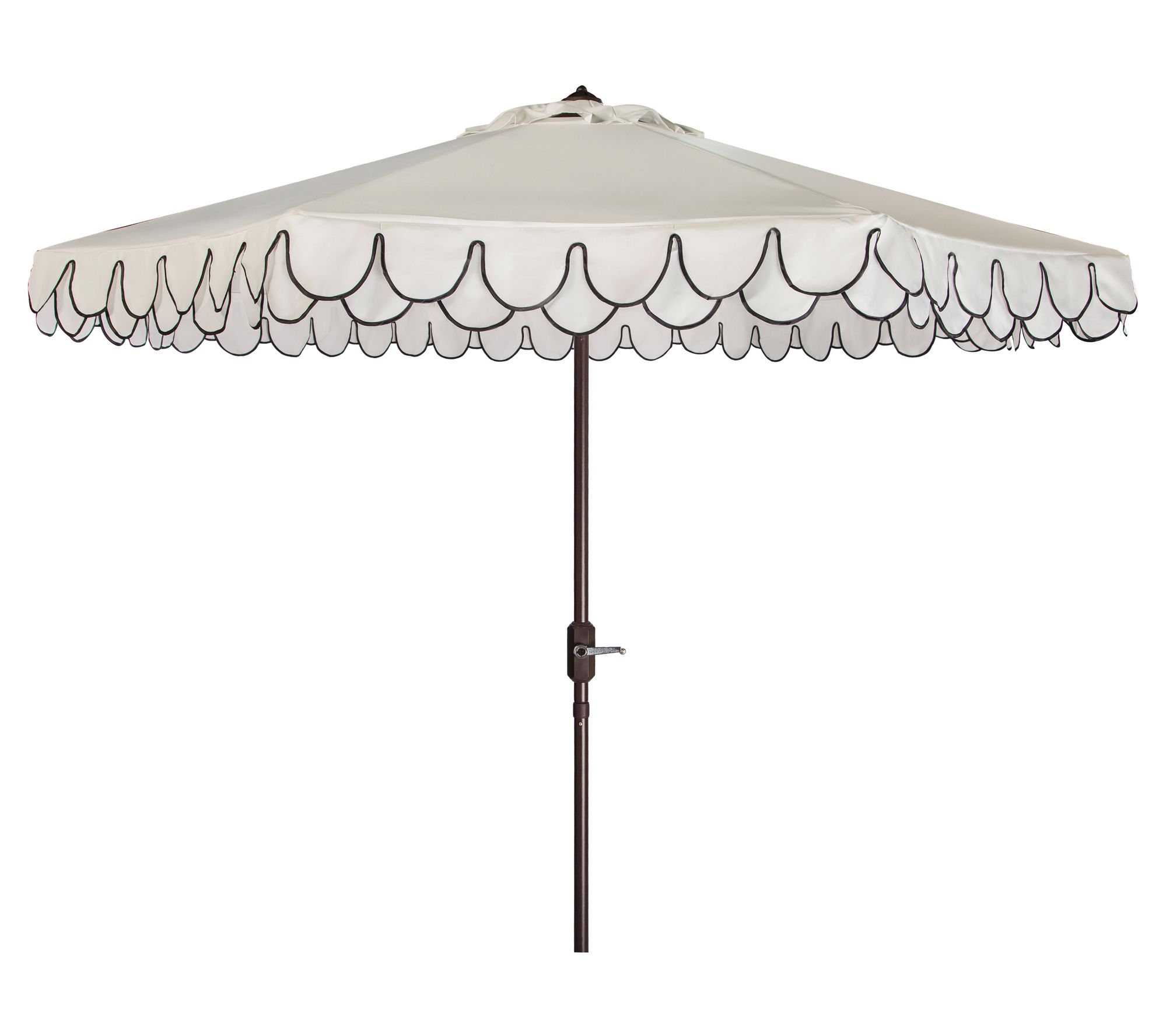 Elegant Valance 11' Round Umbrella by Valerie