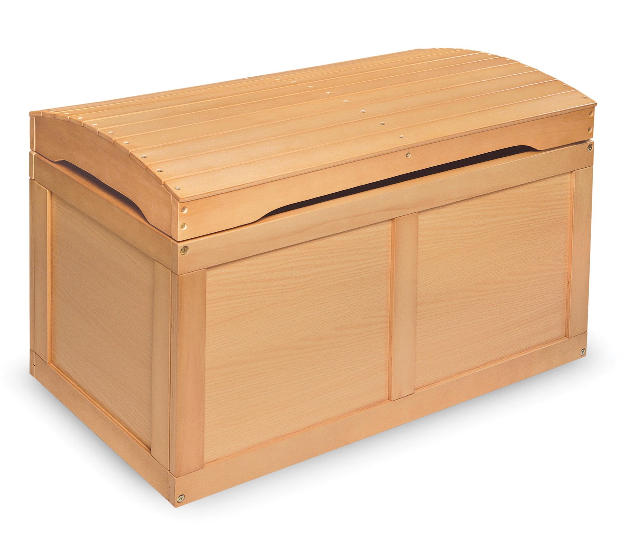 Badger Basket Hardwood Barrel Top Toy Chest