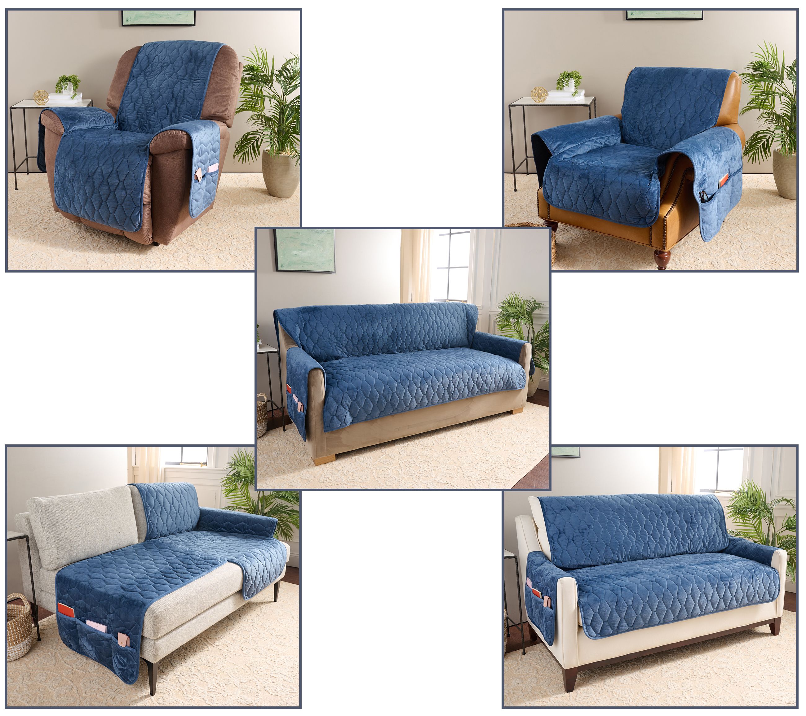 Home Reflections Micromink Pin-Sonic Furniture Cover