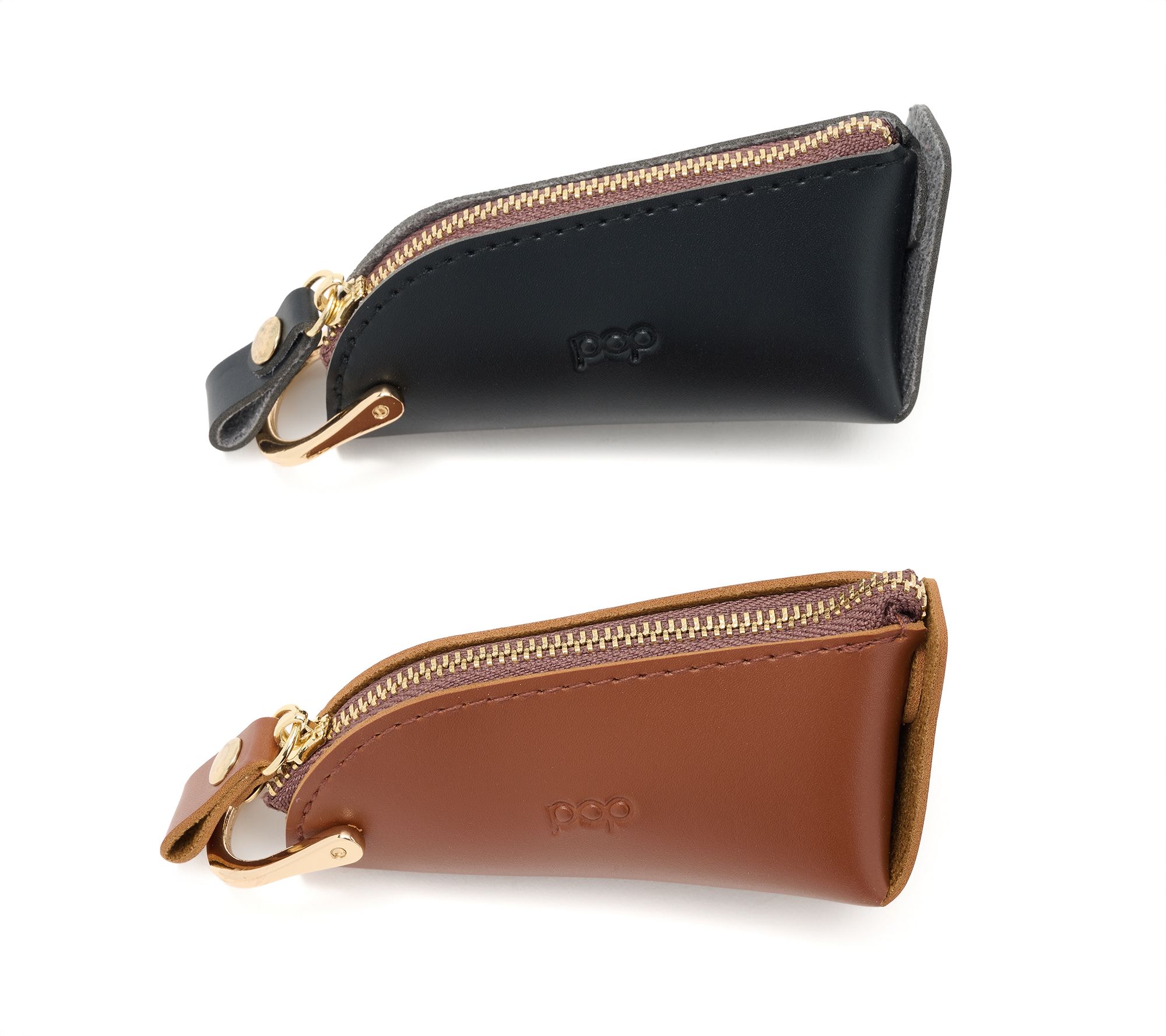 Pop Sonic S/2 Faux Leather Multi-Use Keychain Pouch