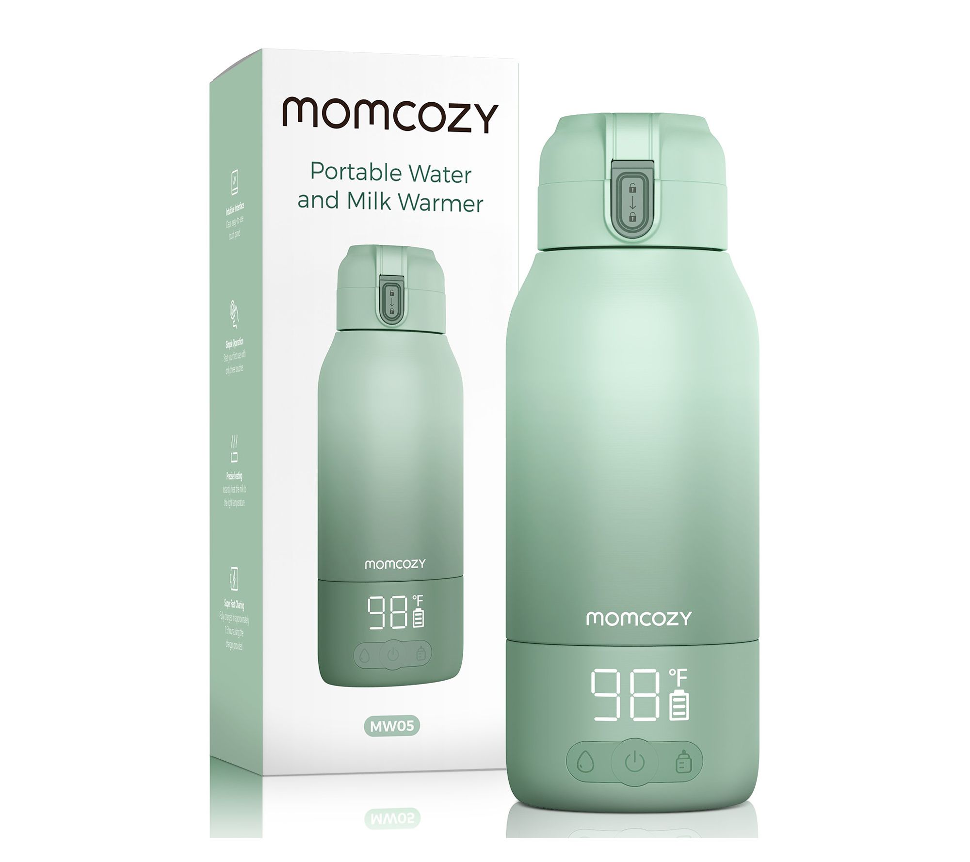 Momcozy Superfast Portable Breast Milk Water Warmer for Travel