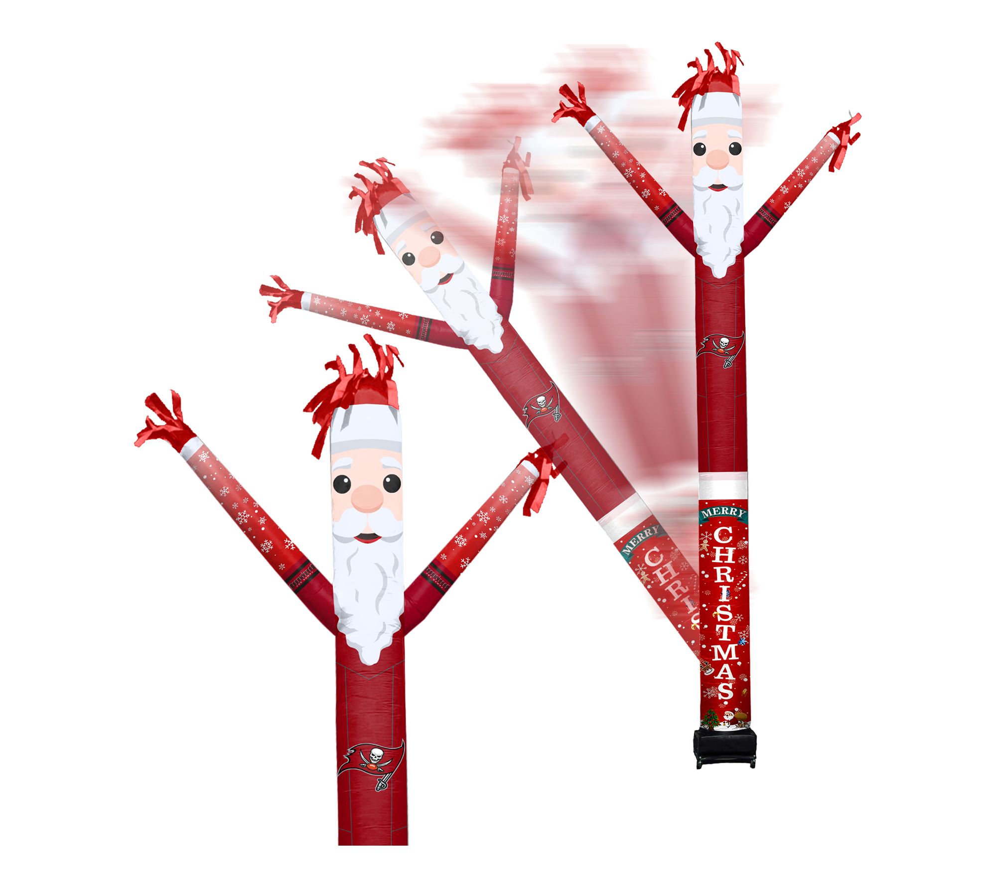 NFL Officially Licensed Santa Claus Inflatable 8' Sports Fan