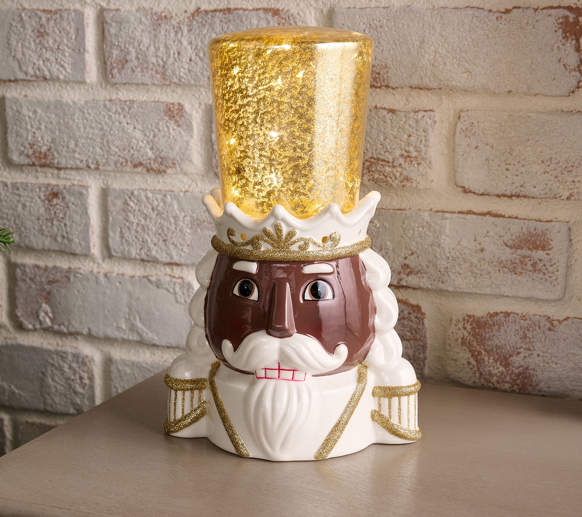"As Is" Kringle Express Illum Ceramic & Glass Holiday Character