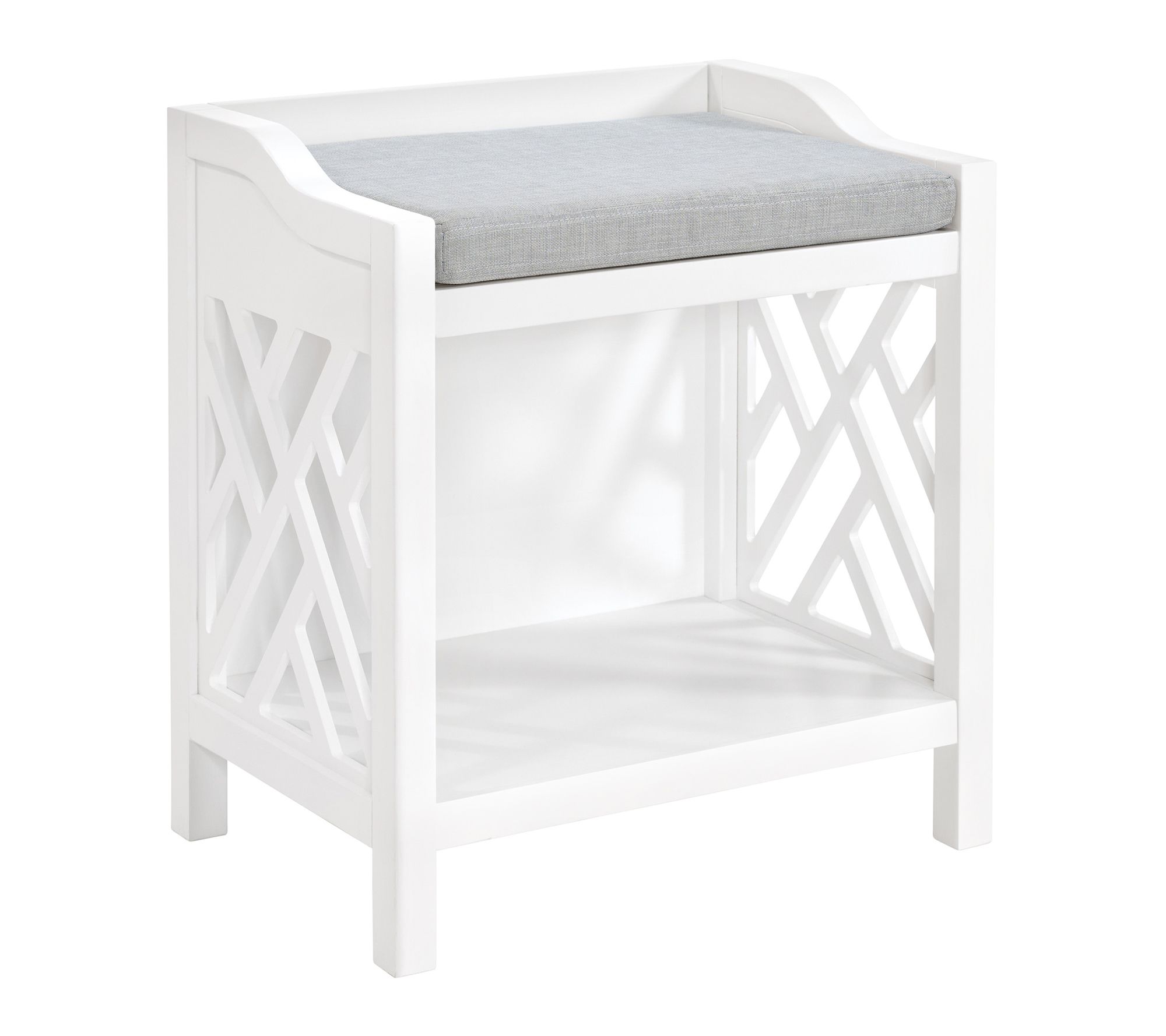 Alaterre Furniture Coventry Bench Stool with Cushion