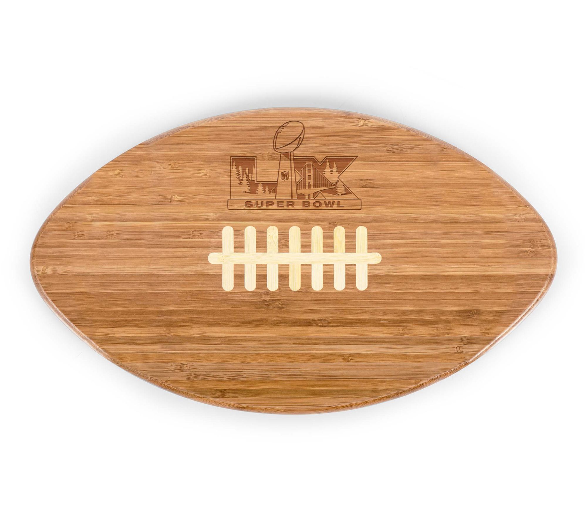 Toscana Super Bowl LX Touchdown! Football Cutting Board & Tray