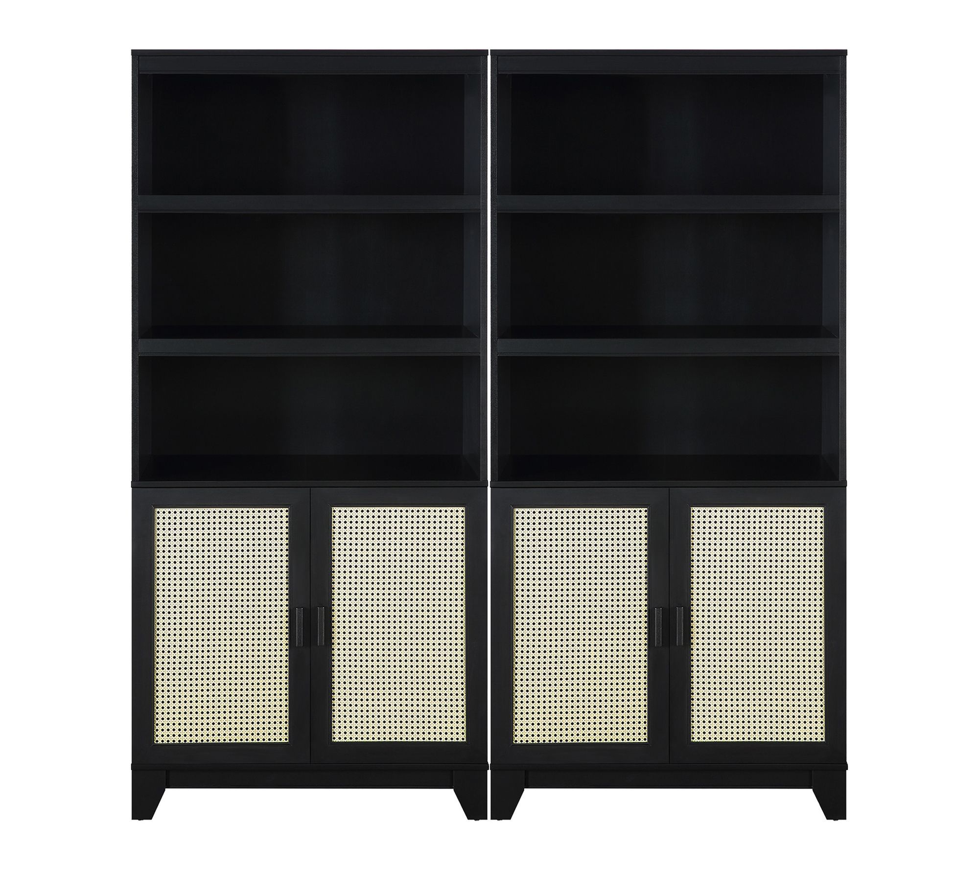 Manhattan Comfort Sheridan 31" Bookcase Cabinet- Set of 2