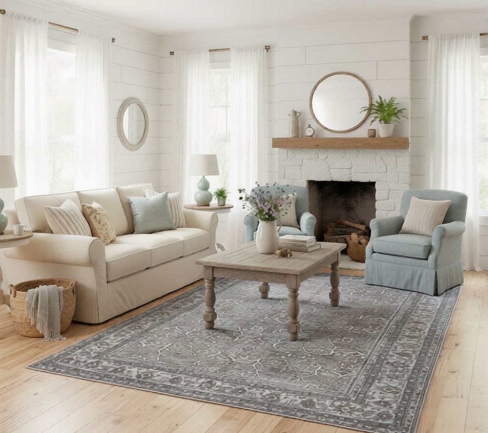 Amer Rugs Alaska Vintage Floral Area Rug, 2' x3'