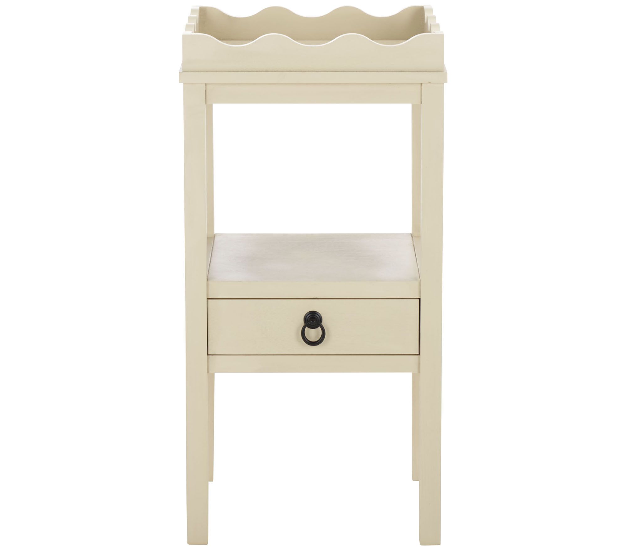 Darlyn 1 Drawer Accent Table by Valerie