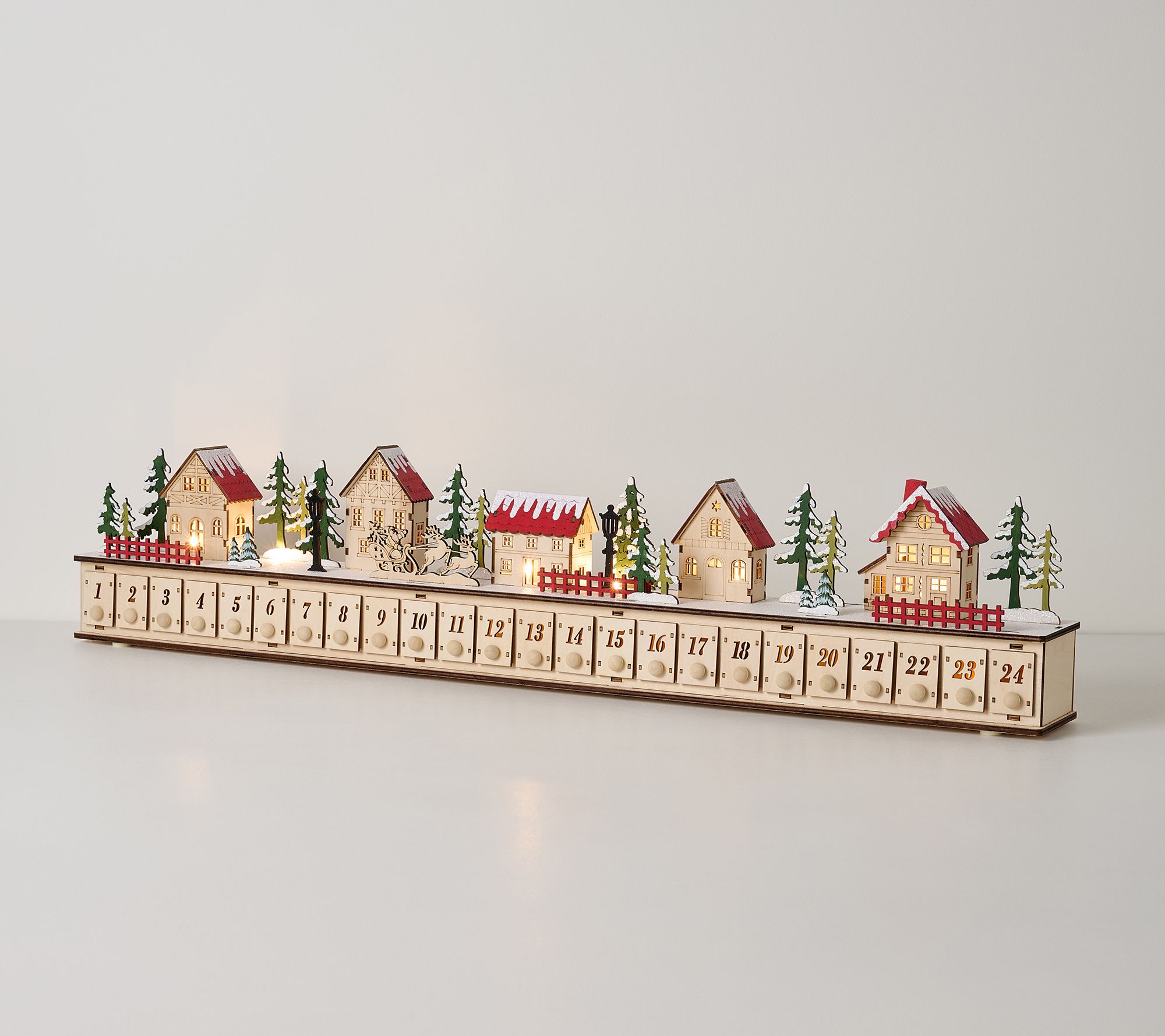 "As Is " Home Reflections Christmas Village Advent Calendar