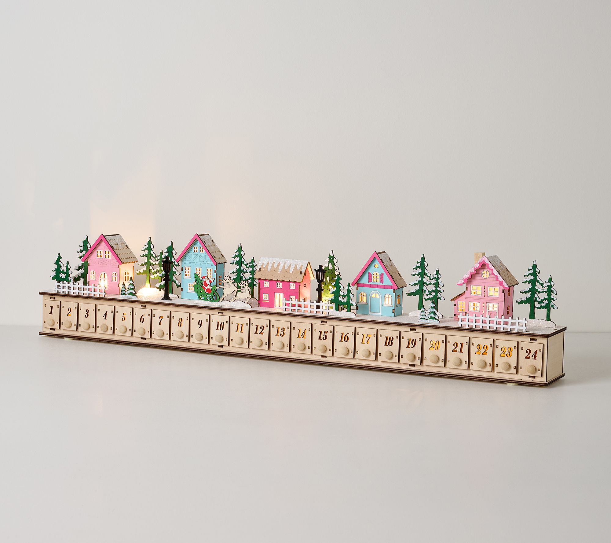 "As Is " Home Reflections Christmas Village Advent Calendar