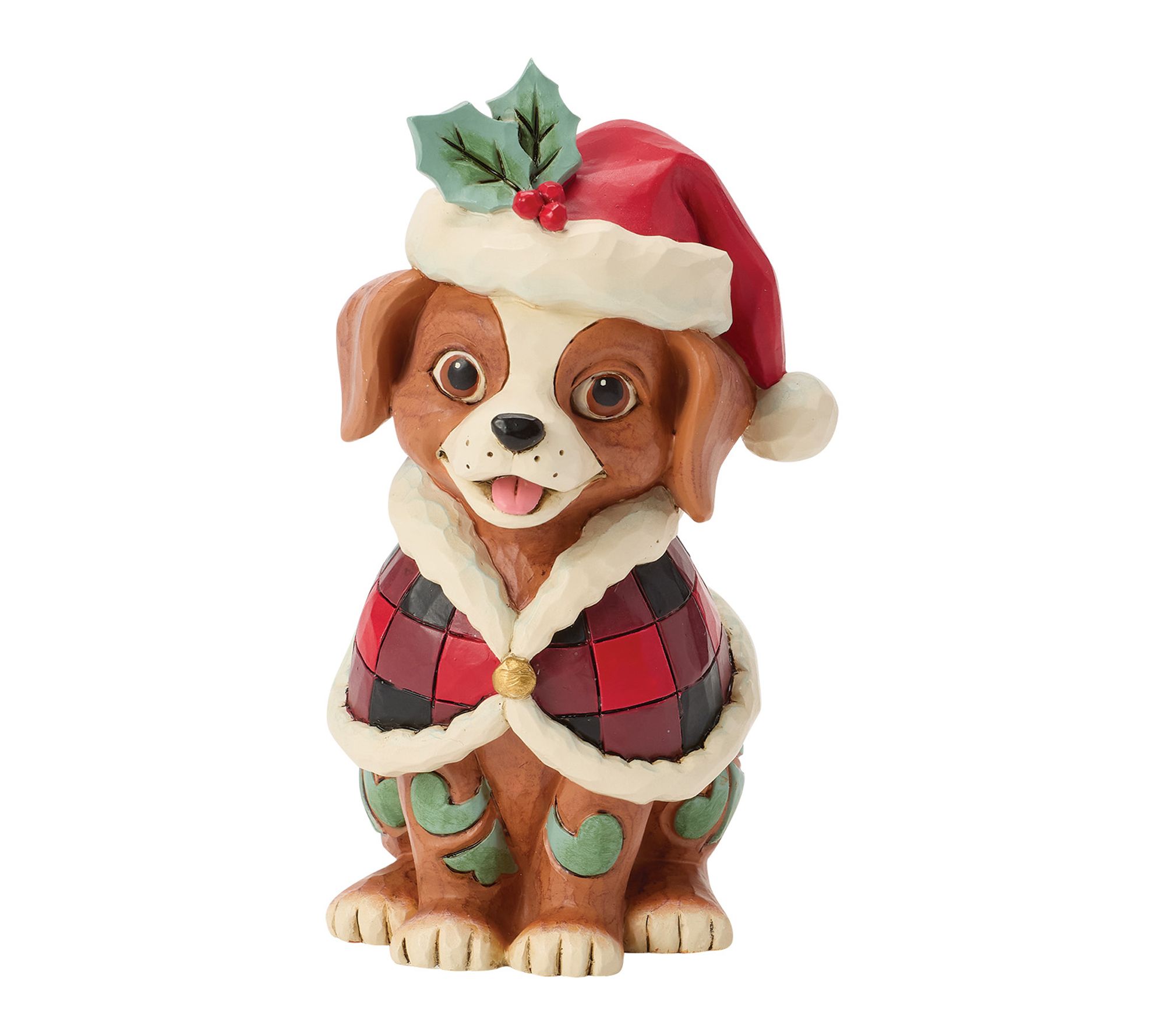 Jim Shore Heartwood Creek Highland Glen Dog Cape Figurine 5"