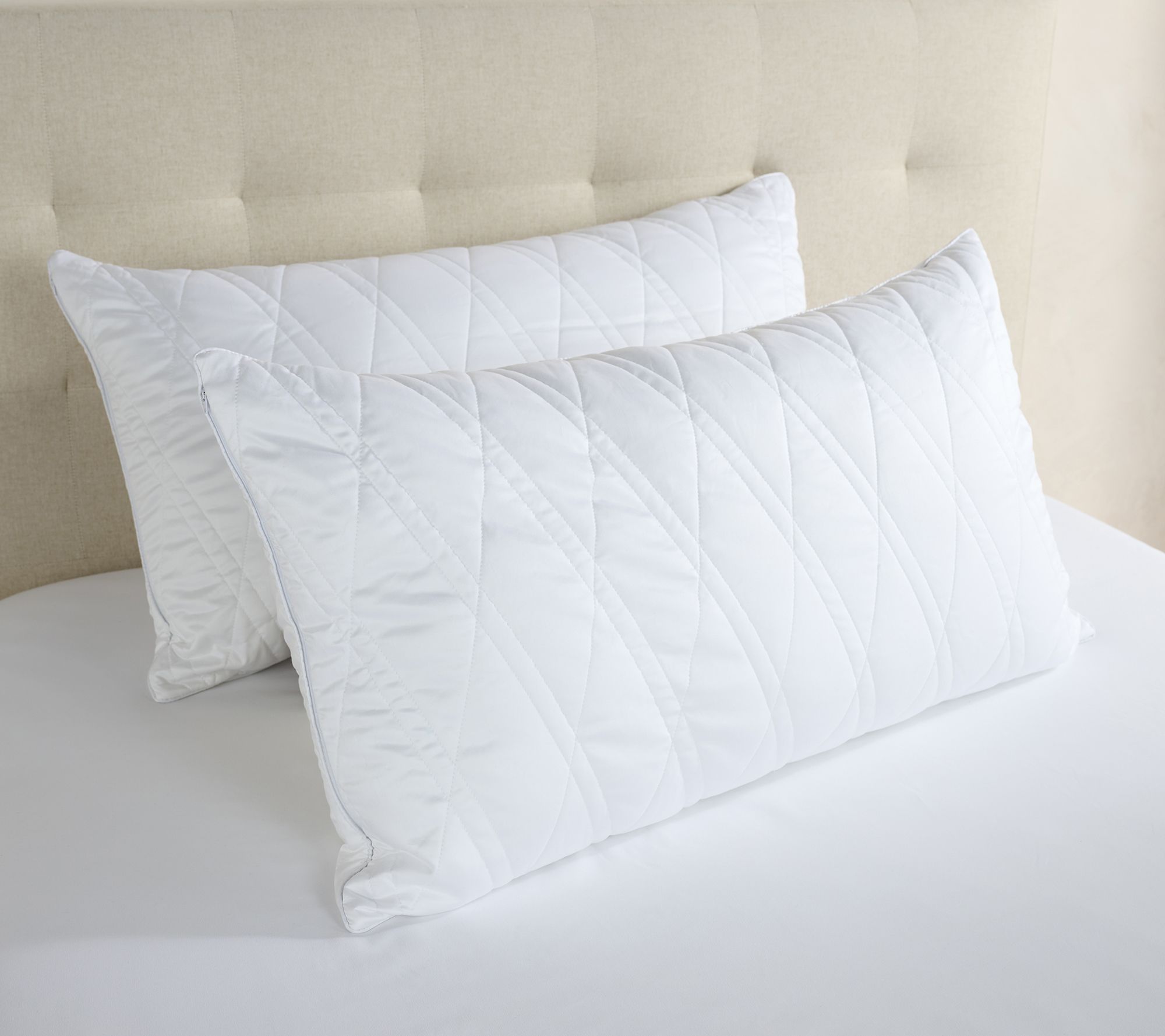 "As Is" W by Wamsutta Sleep System Set of 2 Pillows - King