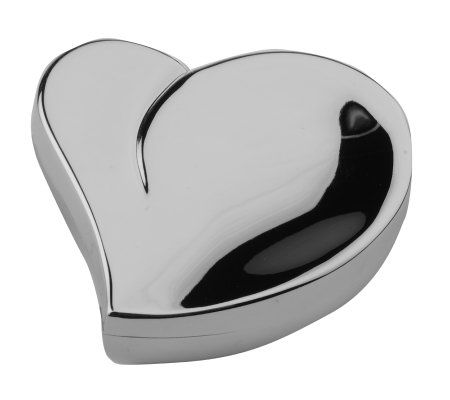 Silver Safekeeper Heart Shaped Jewelry Box by Lori Greiner - Page 1 ...