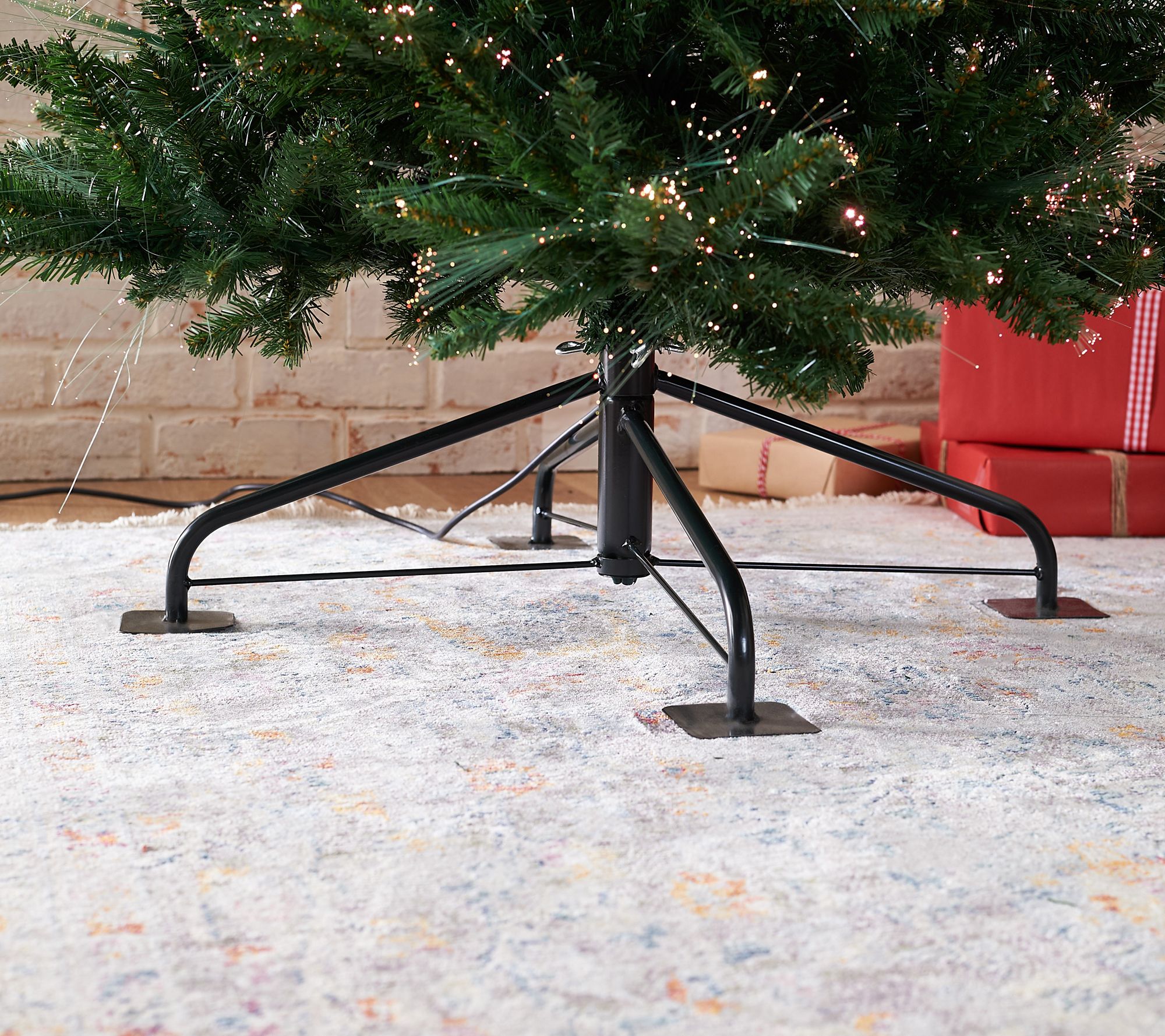 Bethlehem Lights 7.5' Indoor/Outdoor Fiberoptic Green Tree