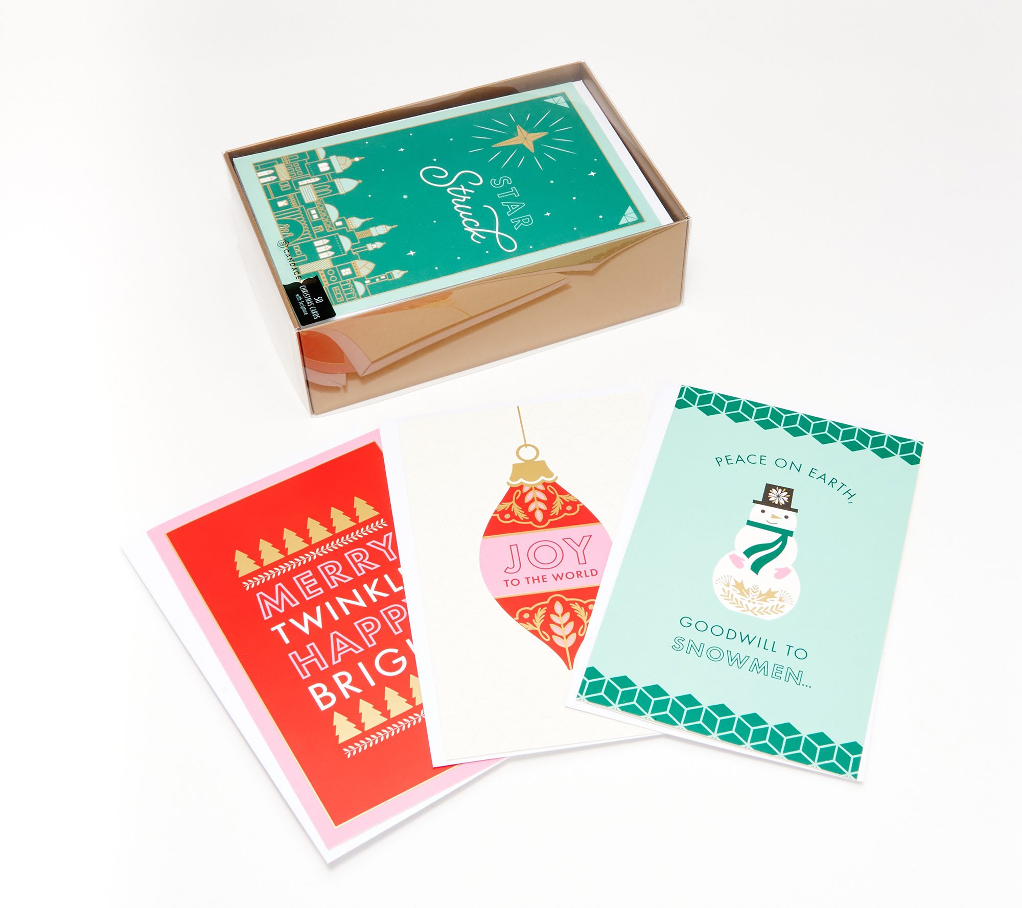 Candace Cameron Bure - Bring on the Merry - Journal & 50 Greeting Cards -  QVC.com