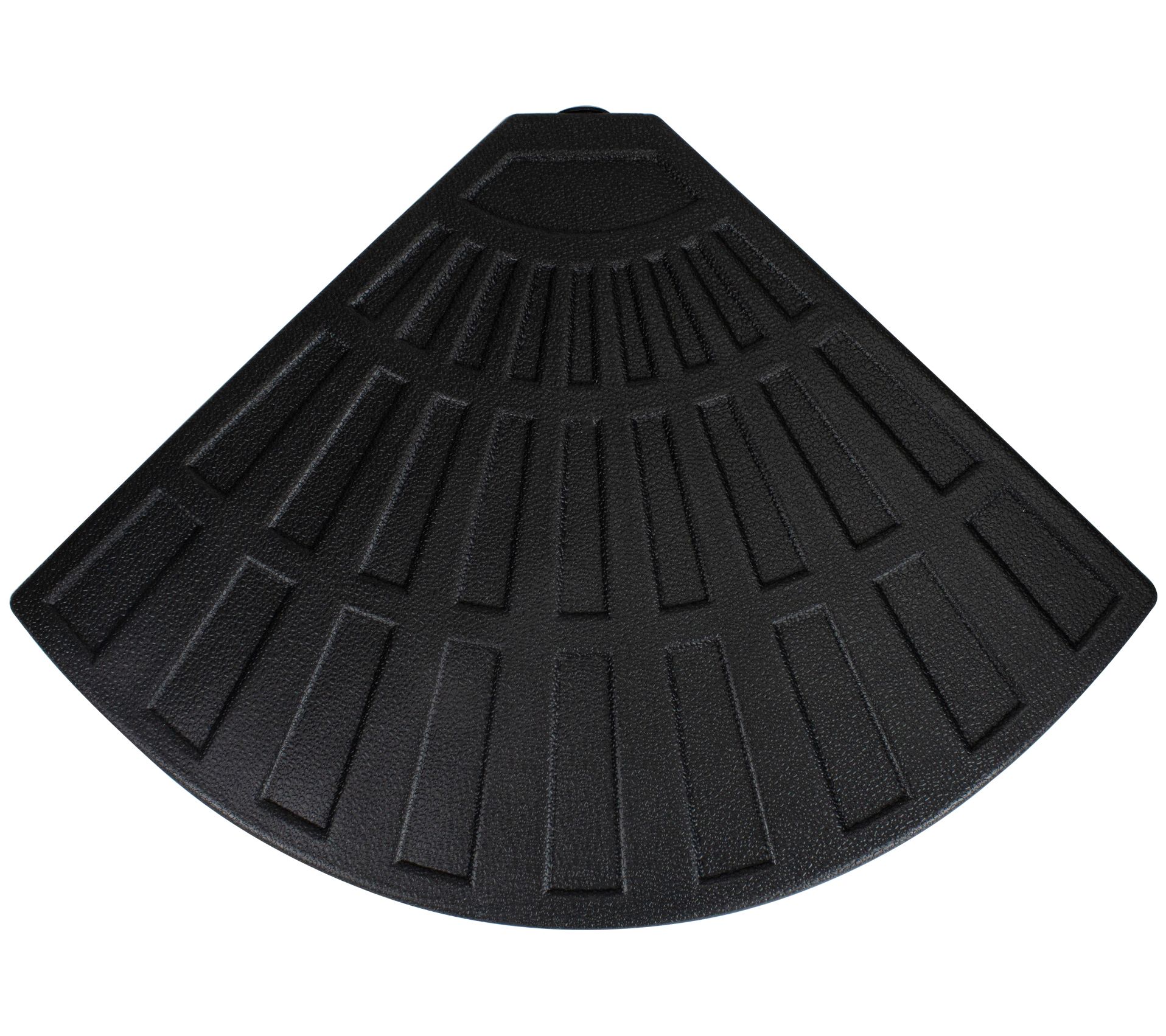 Northlight Black Fan Shaped Stand for Off-Set U mbrella