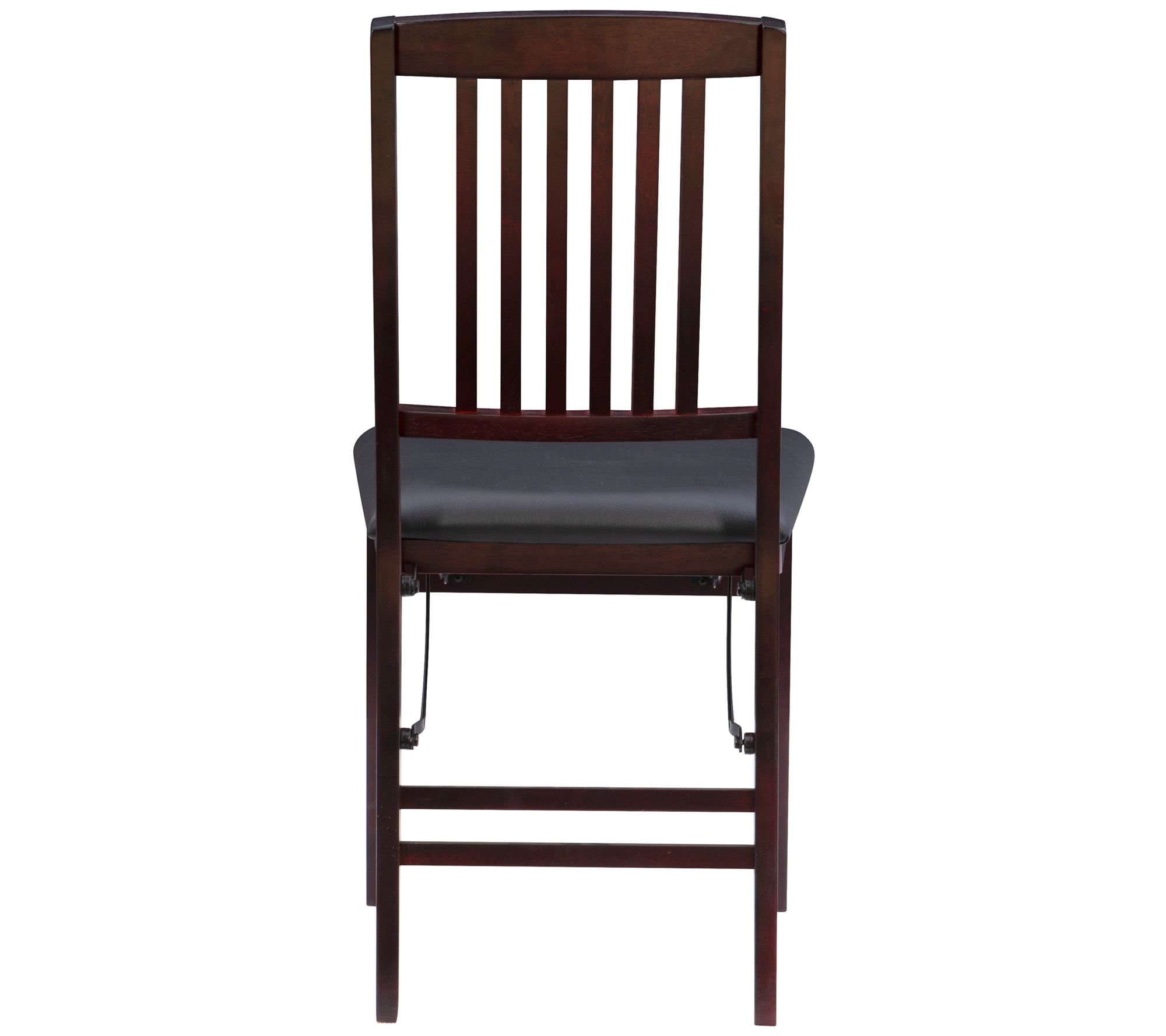 Mission back discount wood folding chair