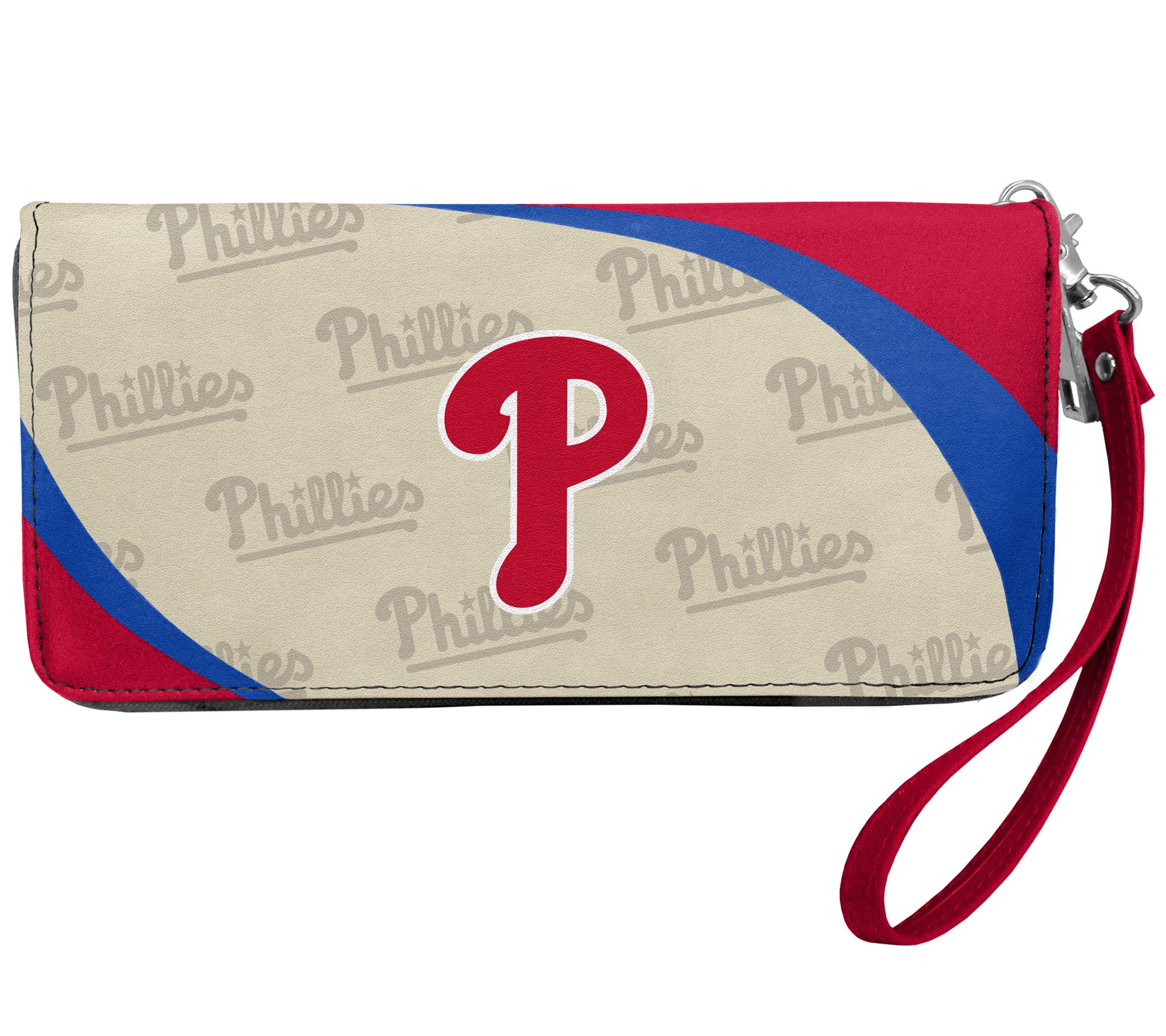 MLB Curve Zip Organizer Wallet