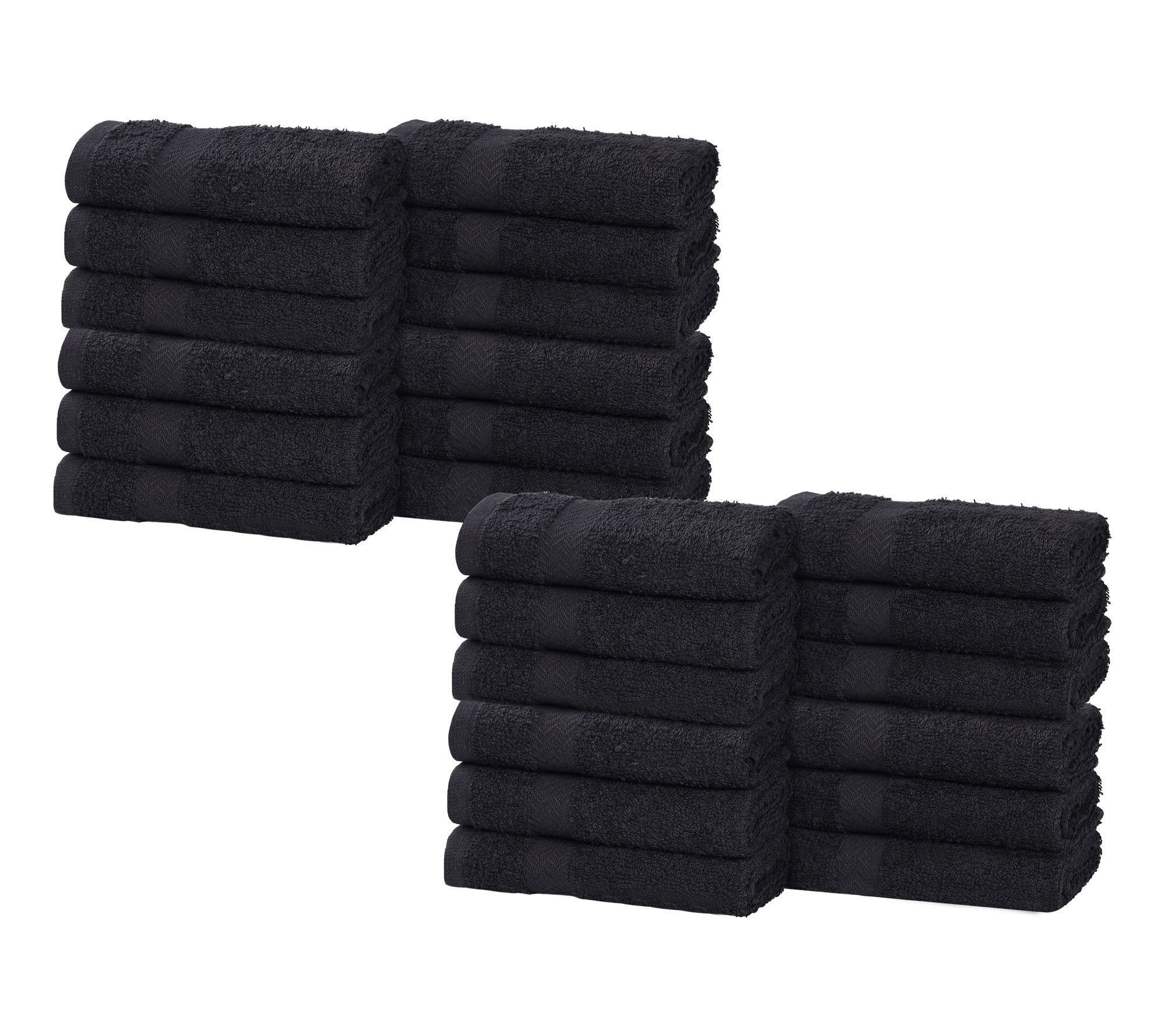 Superior Cotton 24 Pieces Face Tow el Set