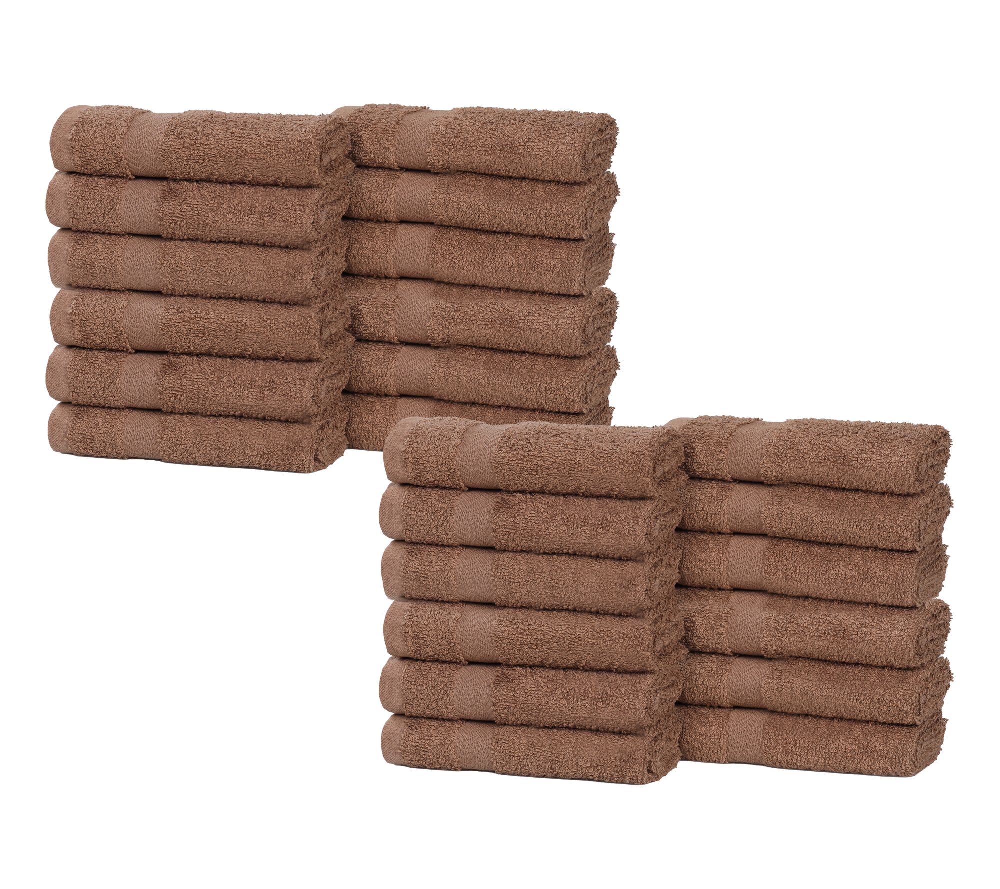 Superior Cotton 24 Pieces Face Tow el Set