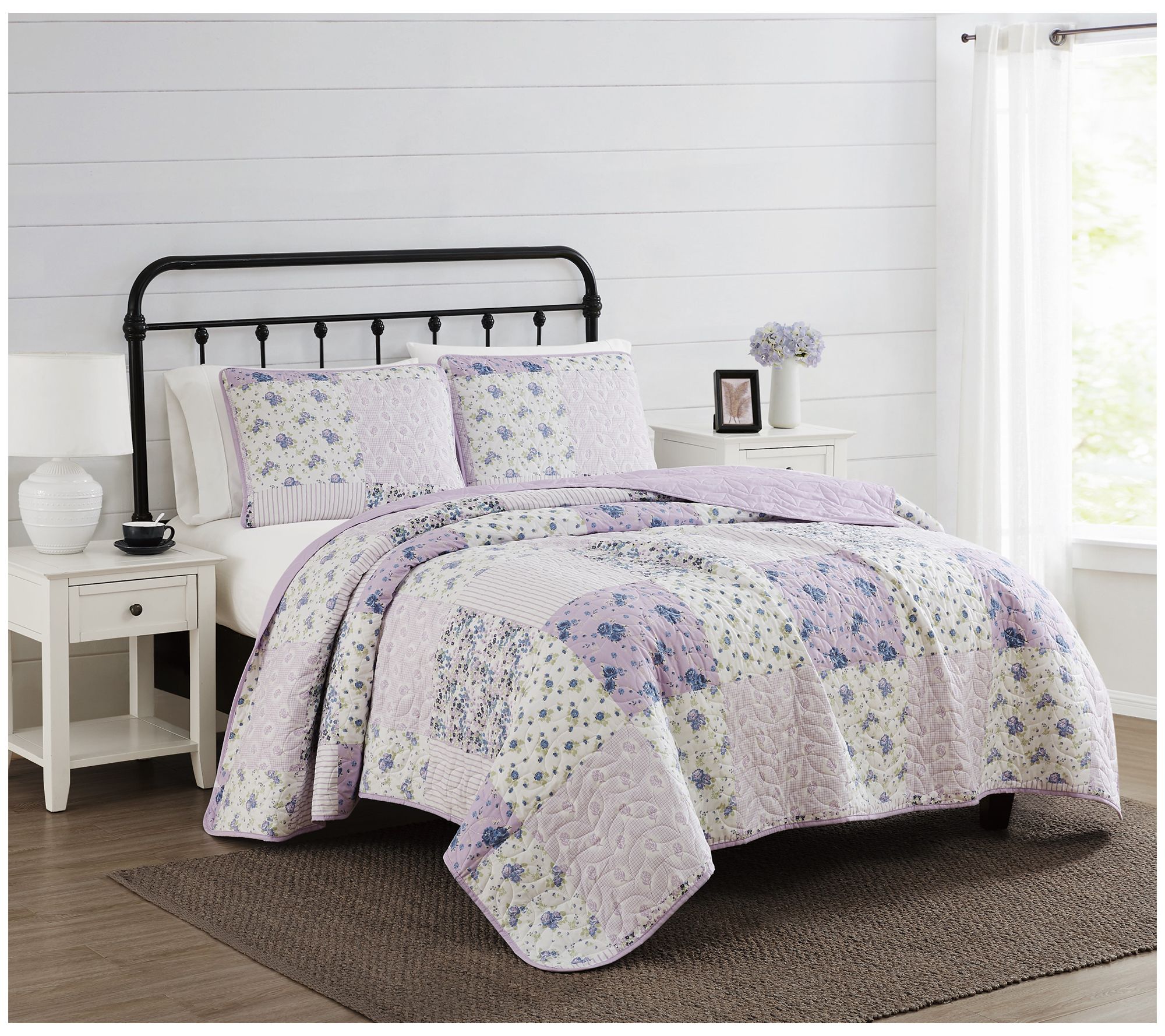 Cannon Elissa Patchwork Twin/Twin XL 2 Piece Quilt Set