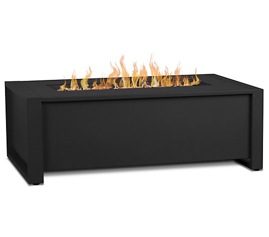 Real Flame Keenan Small Rectangular LP Fire Table LTL
