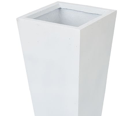 Tall Tapered Square Indoor & Outdoor MgO Planter - Bed Bath