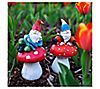 Exhart Set of Mushroom Garden Gnomes, 4 of 7
