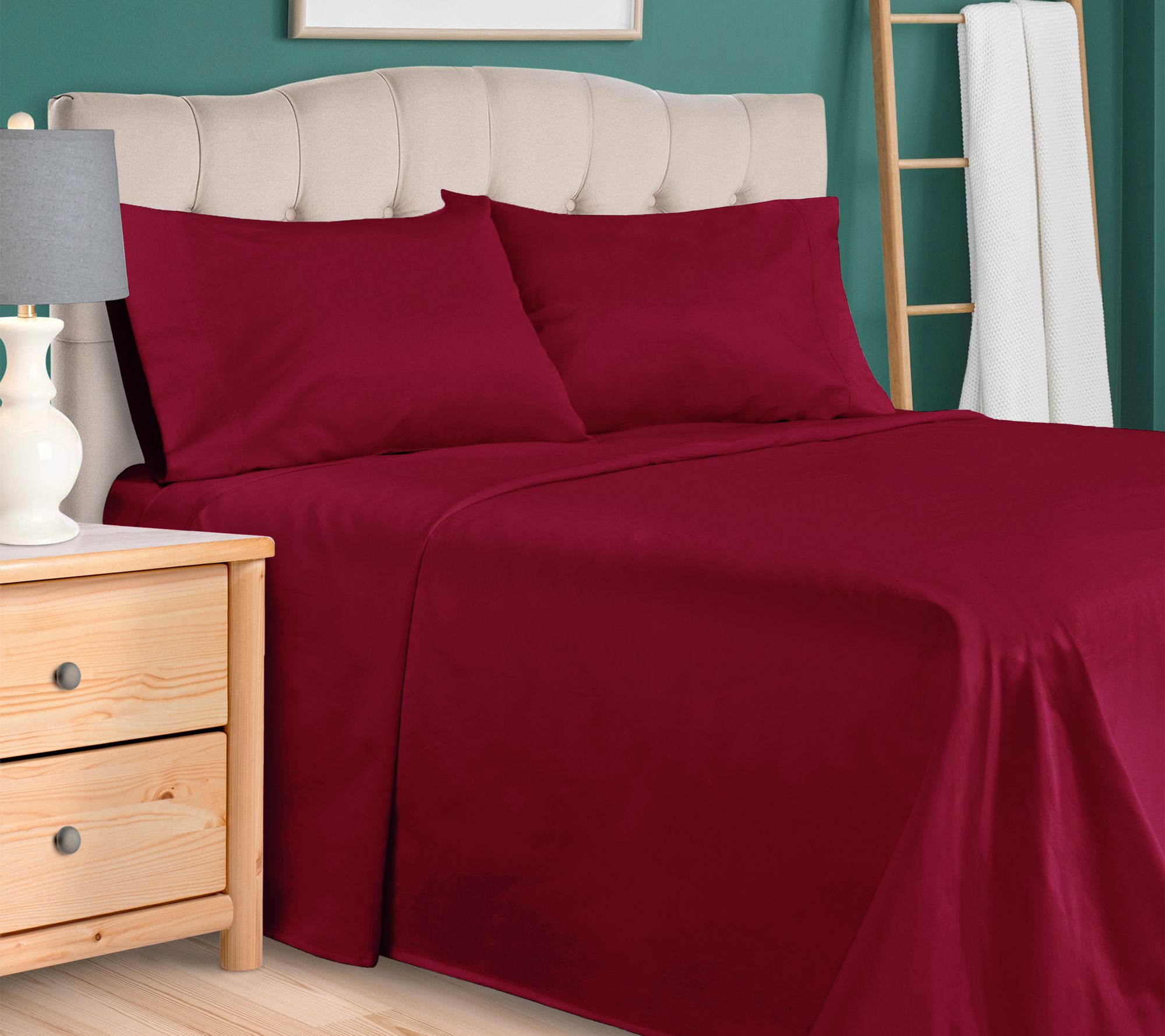 Superior 300 TC Egyptian Cotton Deep Pocket Sheets Set, King