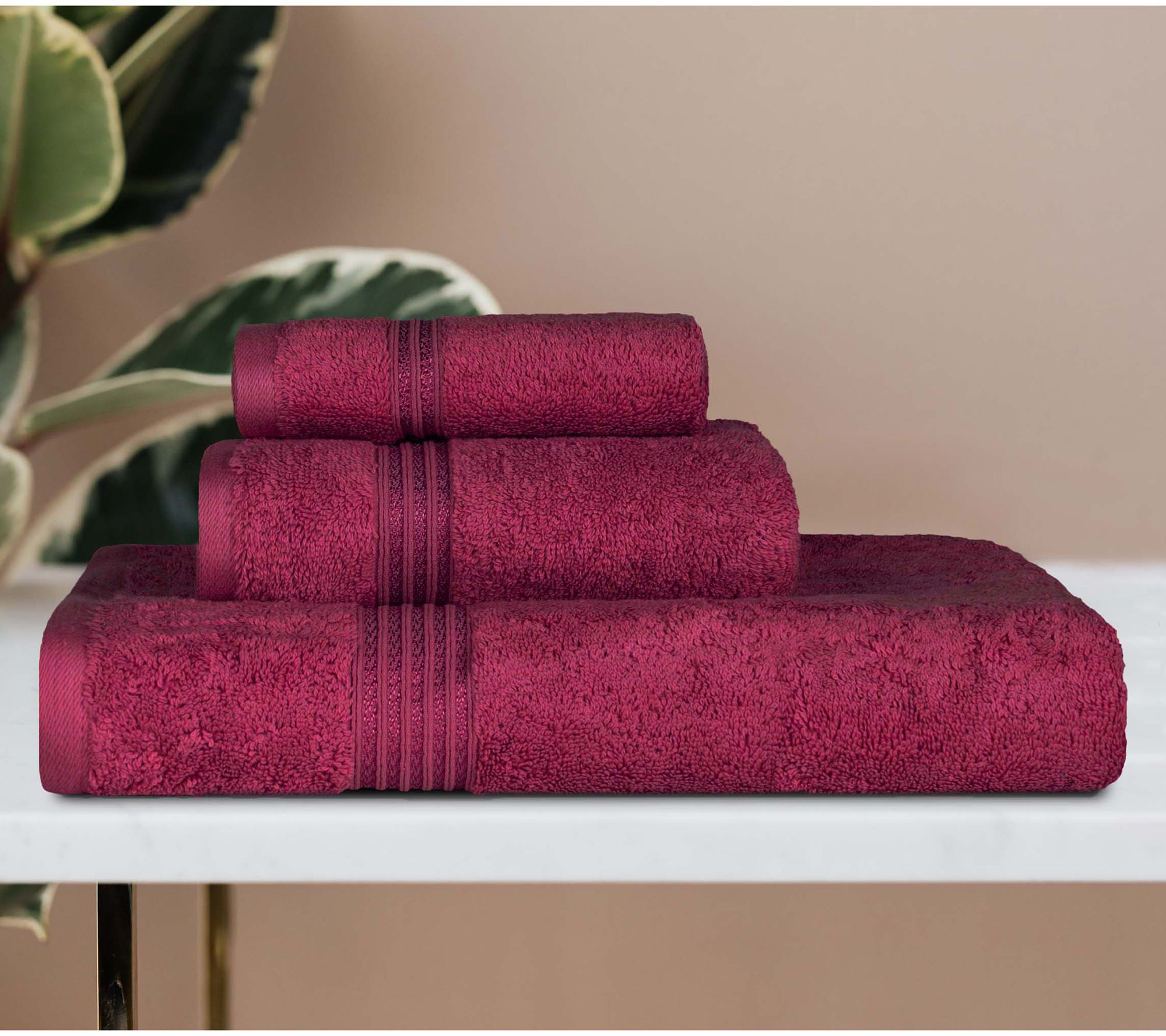 Superior Egyptian Cotton 3Piece Heritage Absorbent Towel Set