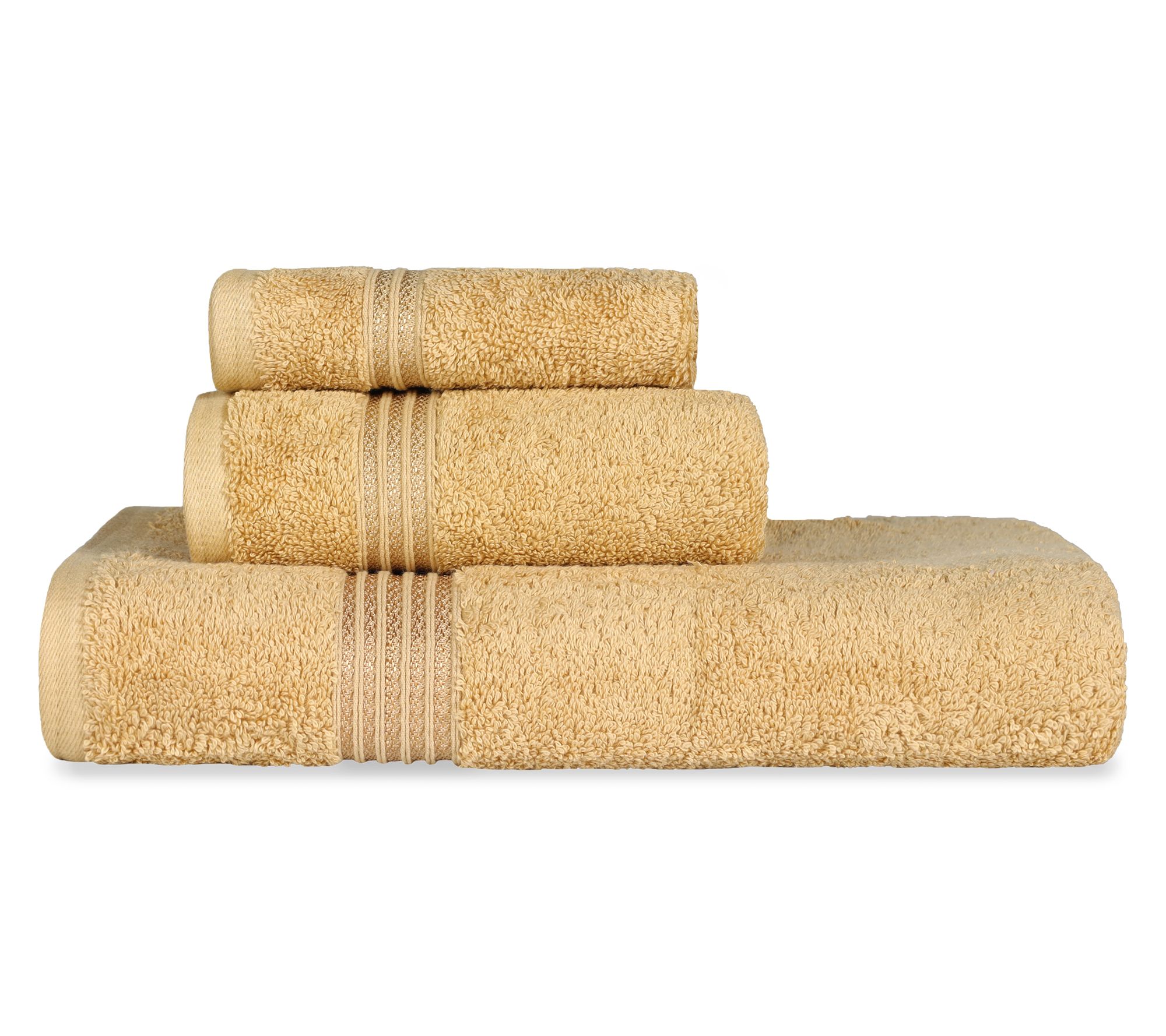 Superior Egyptian Cotton 3-Piece Heritage Absorbent Towel Set