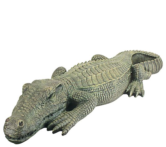 Design Toscano Swamp Beast Crocodile Statue