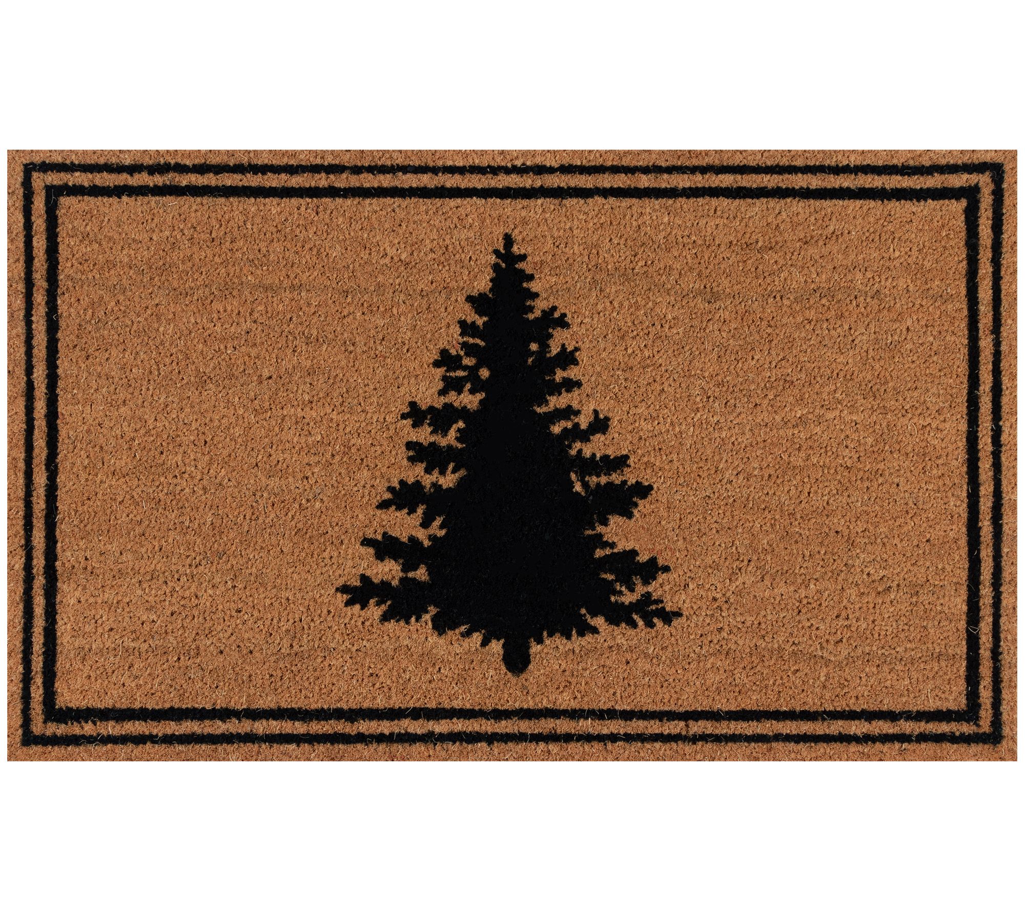 Erin Gates by Momeni Park Evergreen SilhouetteCoir Doormat
