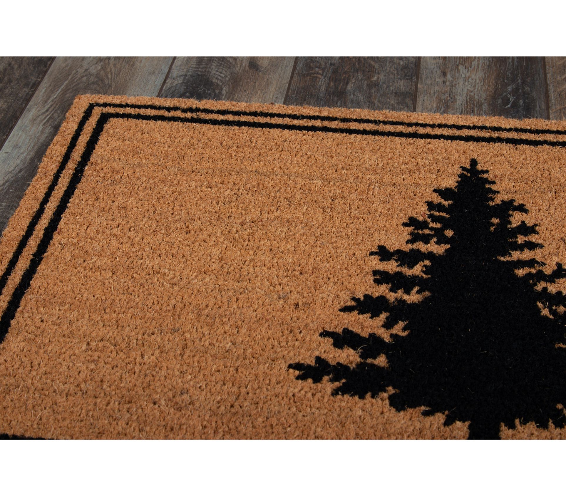 Erin Gates by Momeni Park Evergreen SilhouetteCoir Doormat