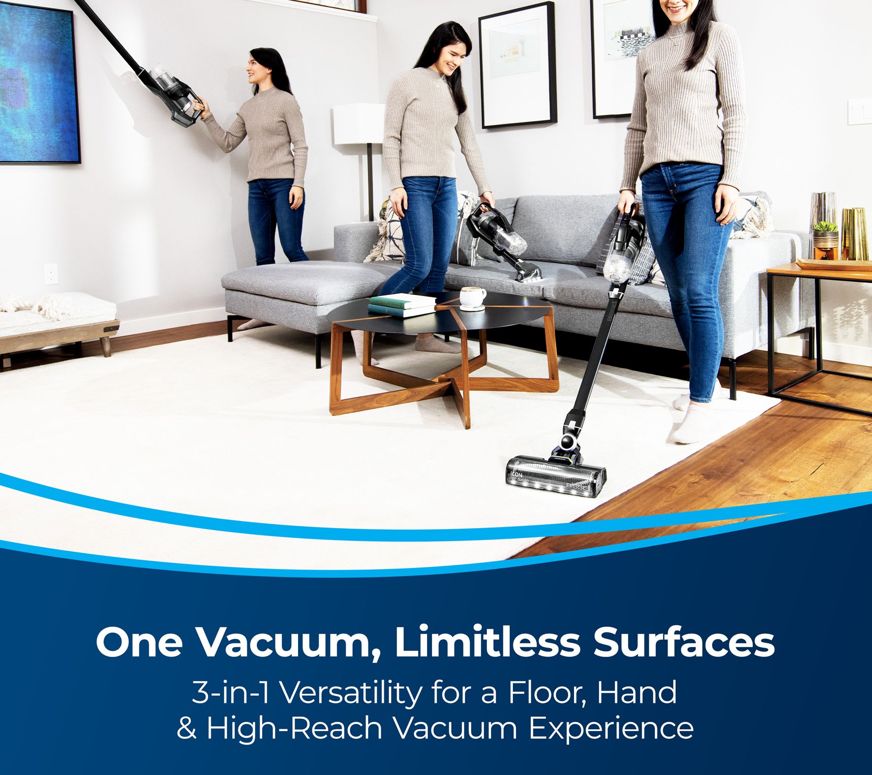 BISSELL ICONPET TURBO Cordless Stick Vacuum