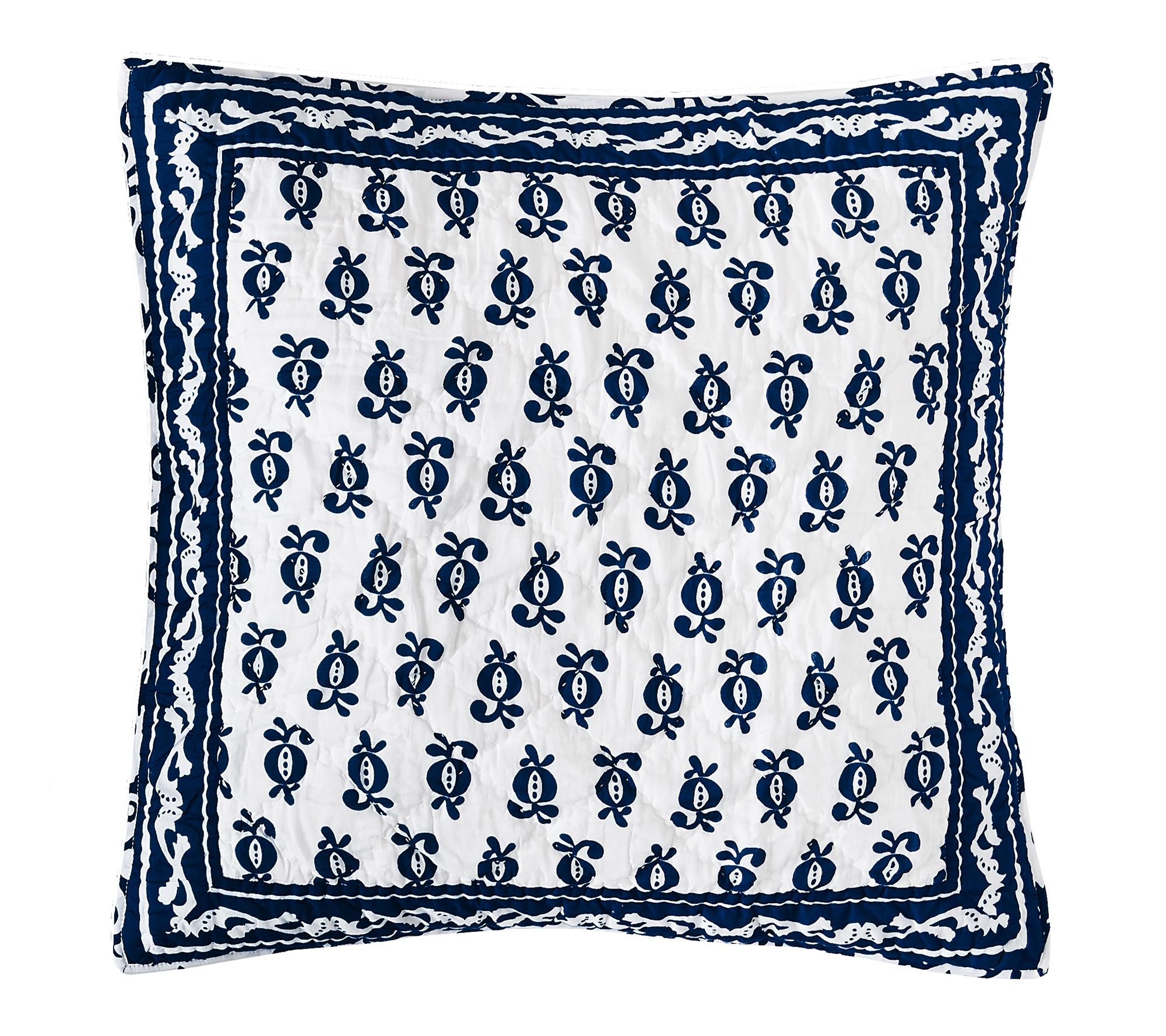Carol & Frank Cassie Euro Sham