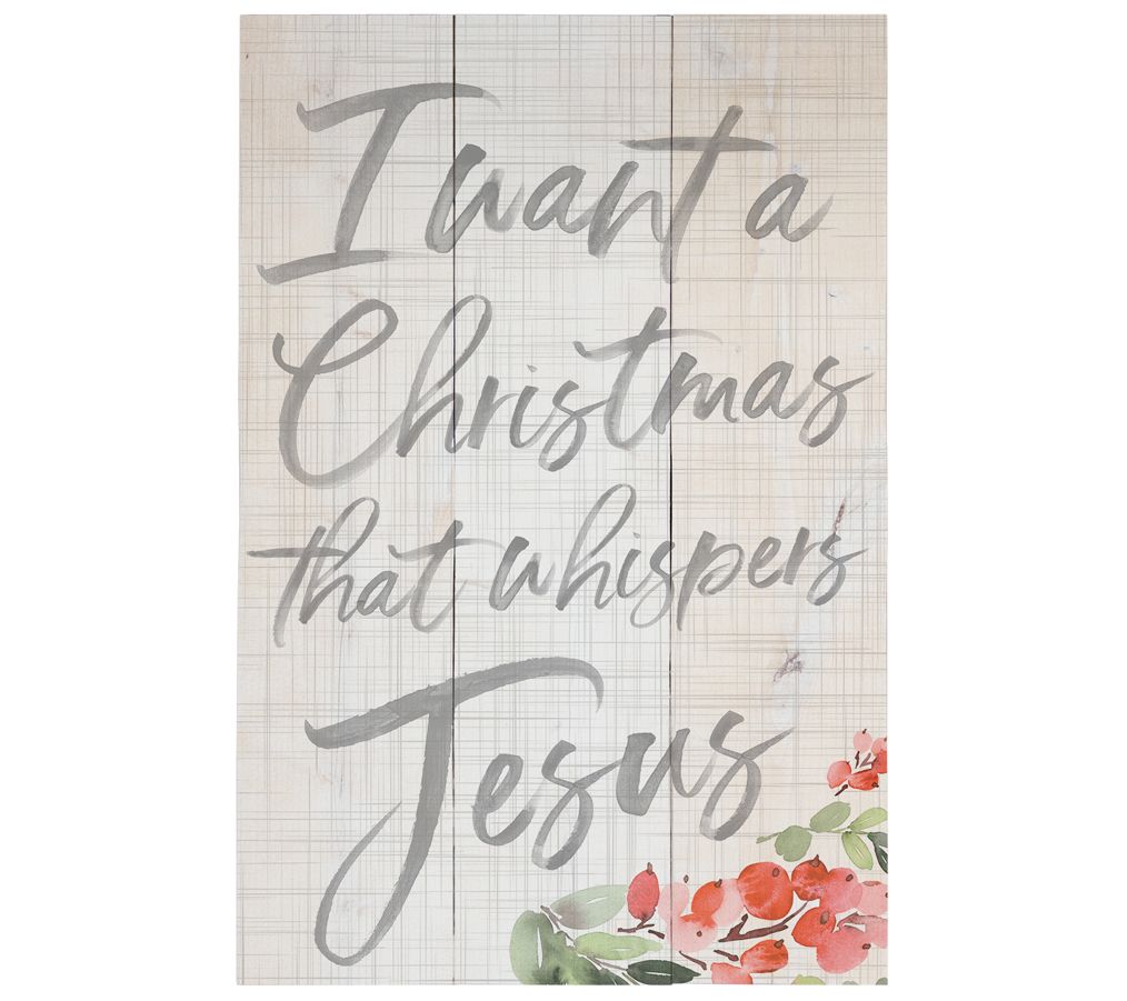 Christmas That Whispers Rustic Pallet by Sincere Surroundings