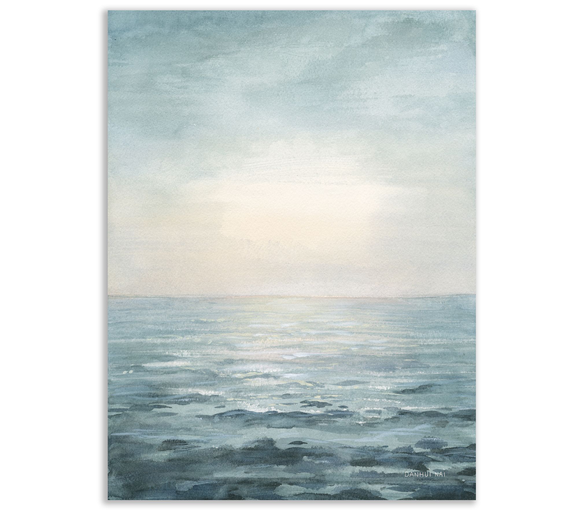 Courtside Market Soothing Sea 24x36 Canvas WallArt