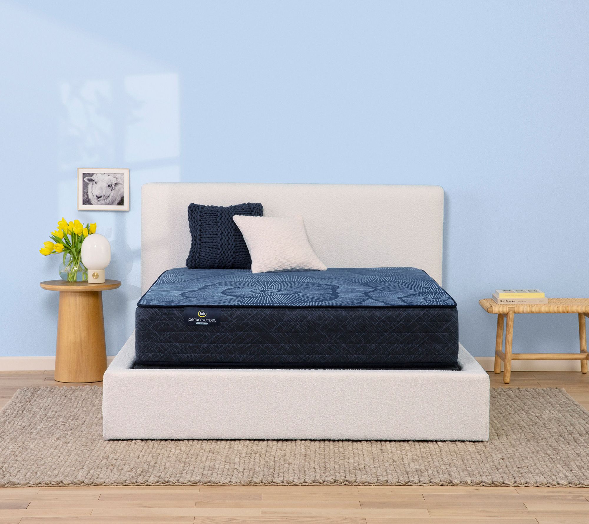 Serta Perfect Sleeper Dazzling Night 12 Hybd F Irm Mattress Q 7834