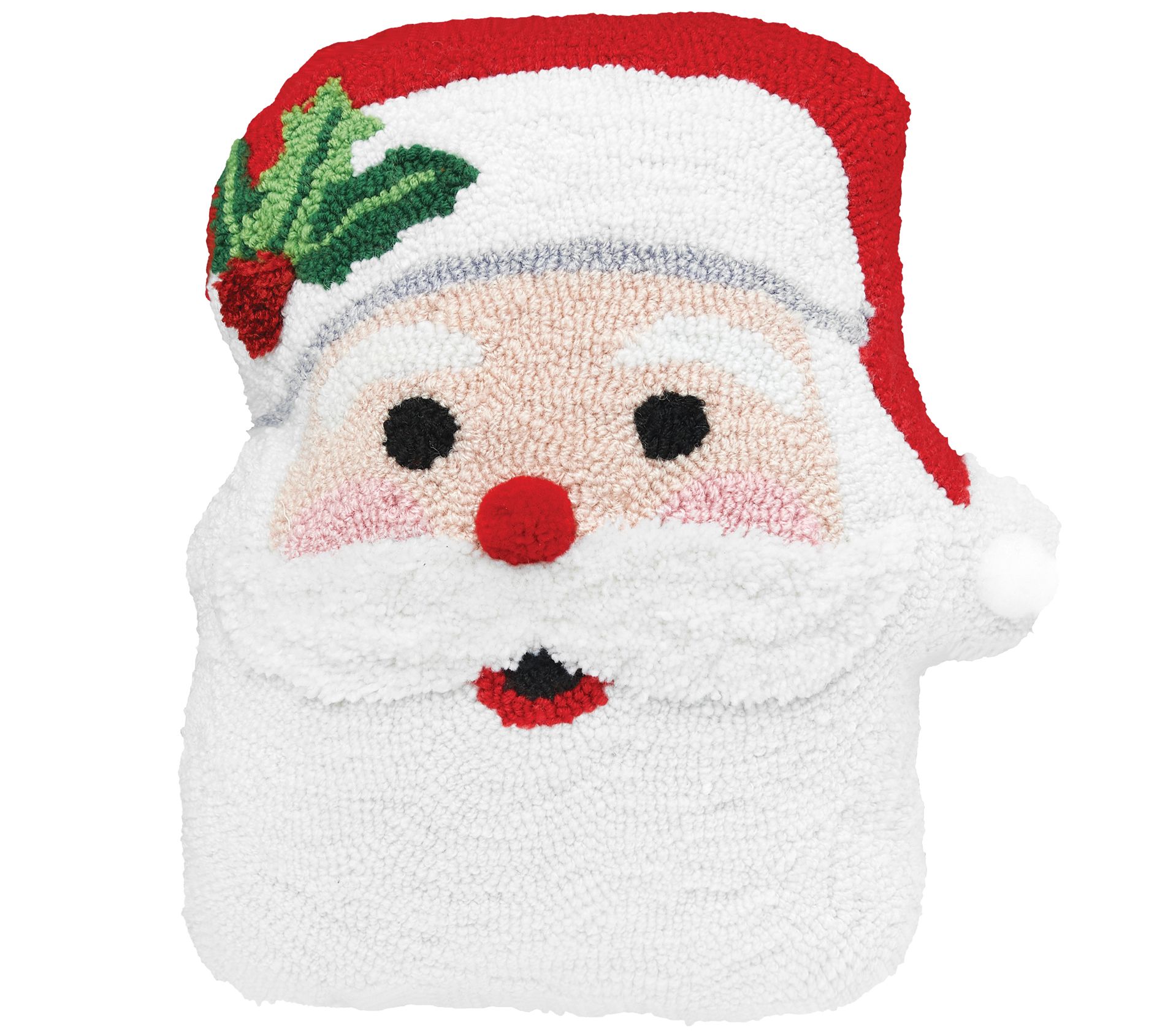 C&F Home St. Nick Santa Claus Christmas Shaped Throw Pillow