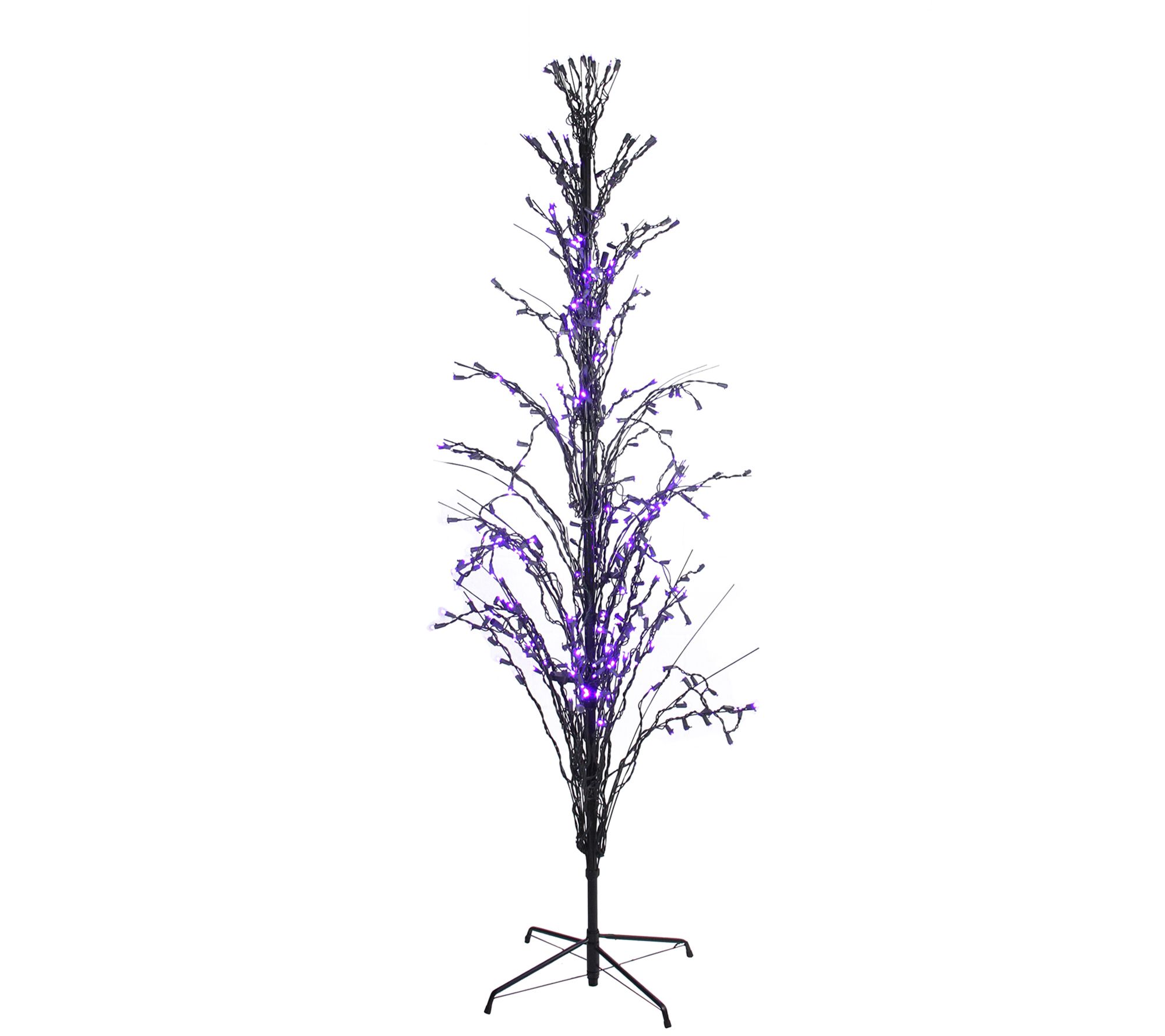 Northlight 4' Pre-Lit Cascade Halloween Twig Tree w/Lights