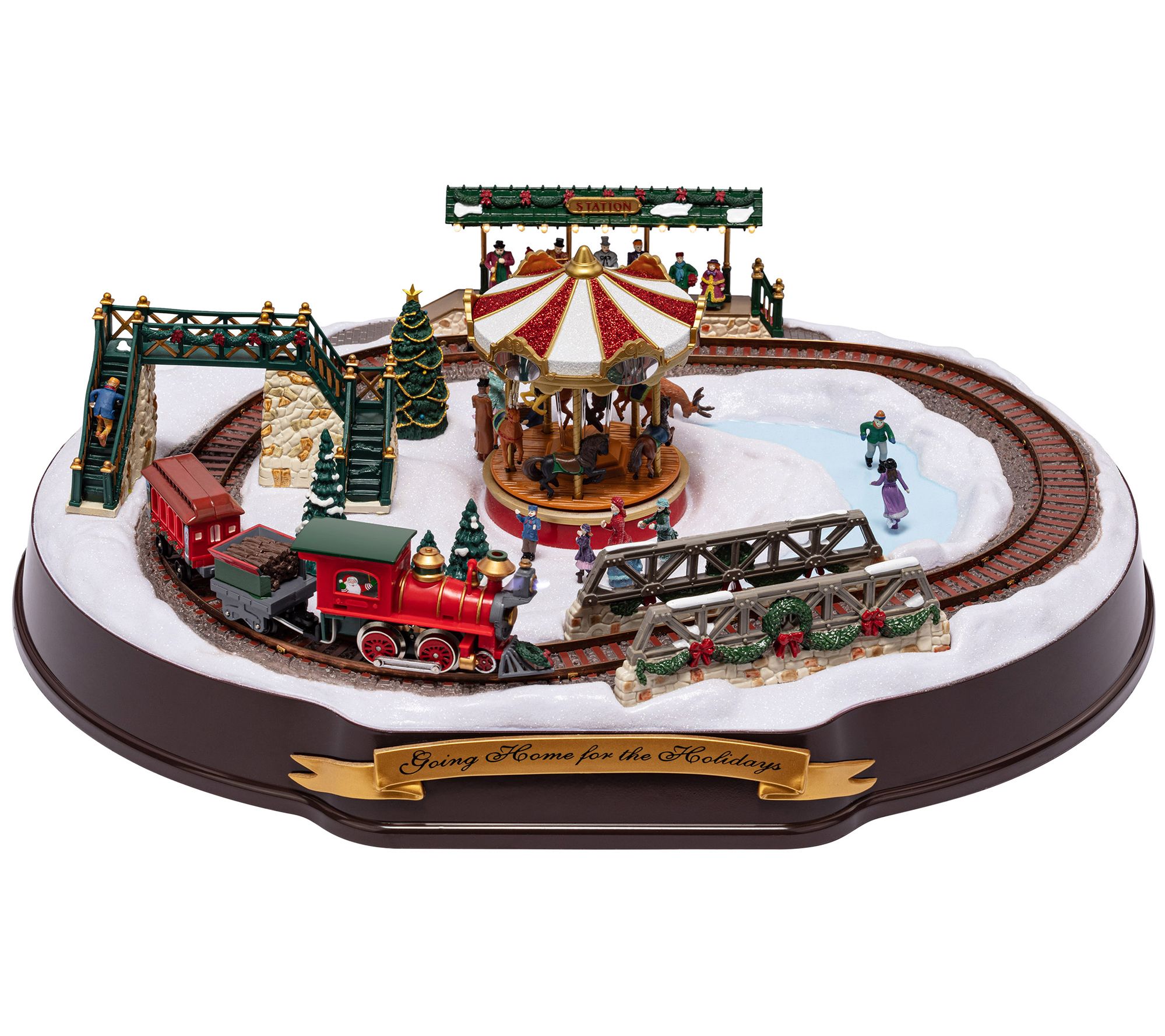 Mr. Christmas Animated & Musical Going Home forThe Holidays