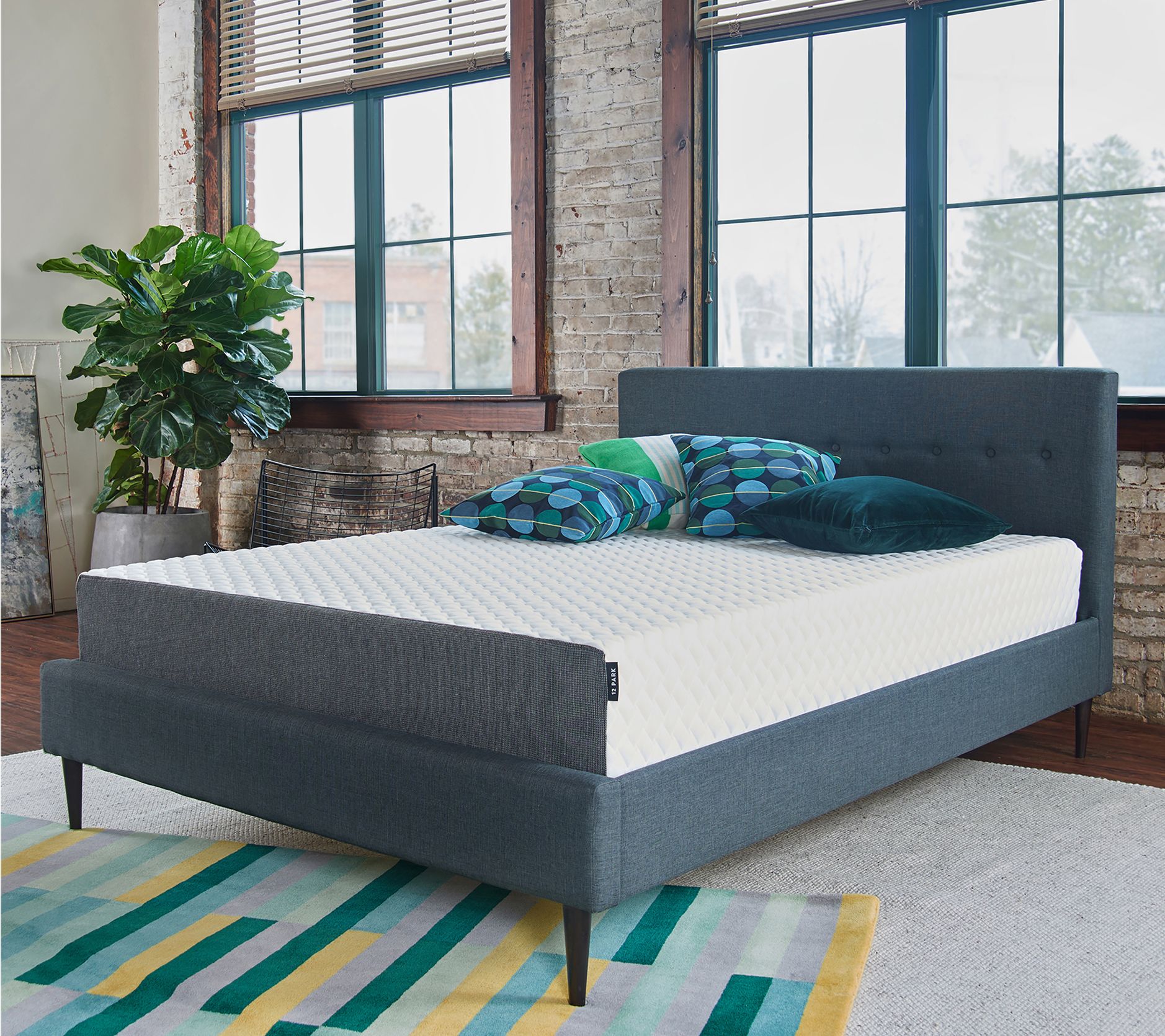 12 Park 9 inch Gel Memory Foam Mattress - Twin XL