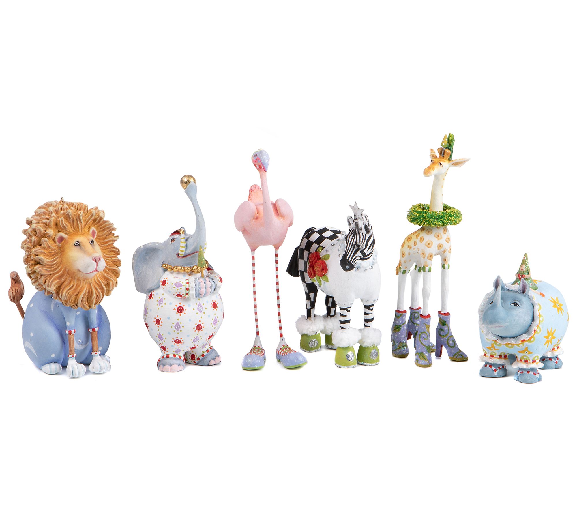 MacKenzie-Childs  Jambo Mini Ornament Set
