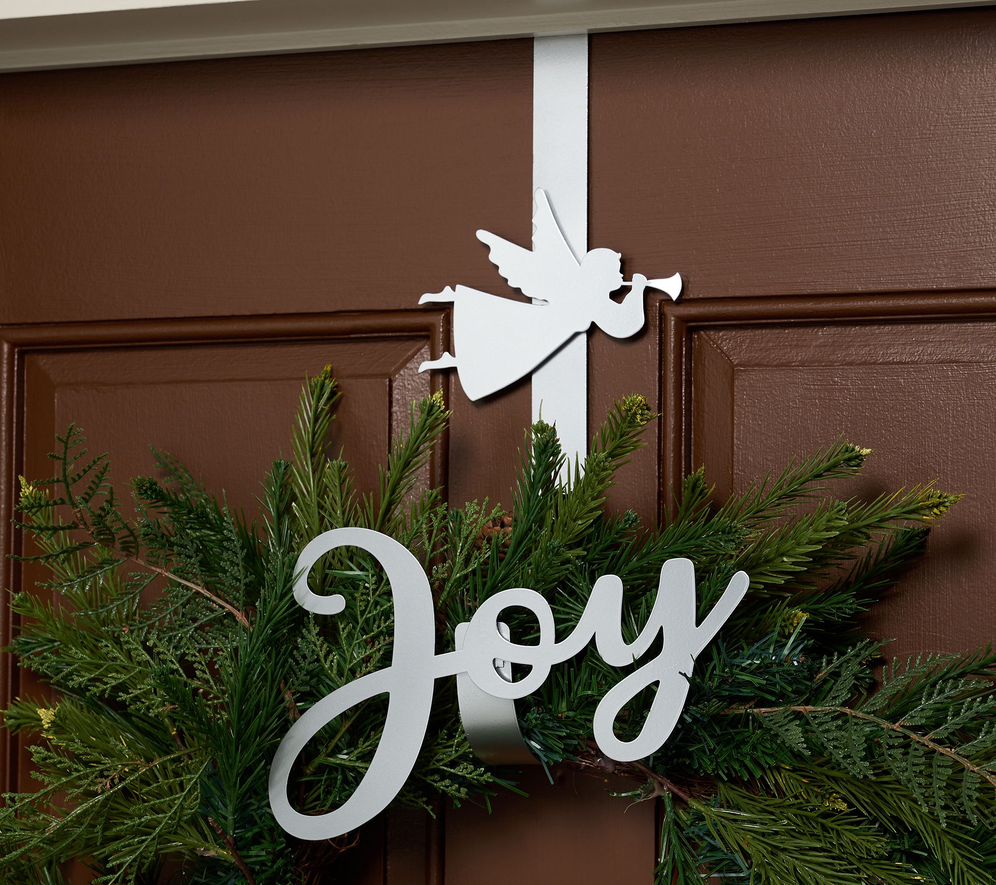 "As Is" Wreath Hanger with Removable Holiday Icon by Kim Gravel