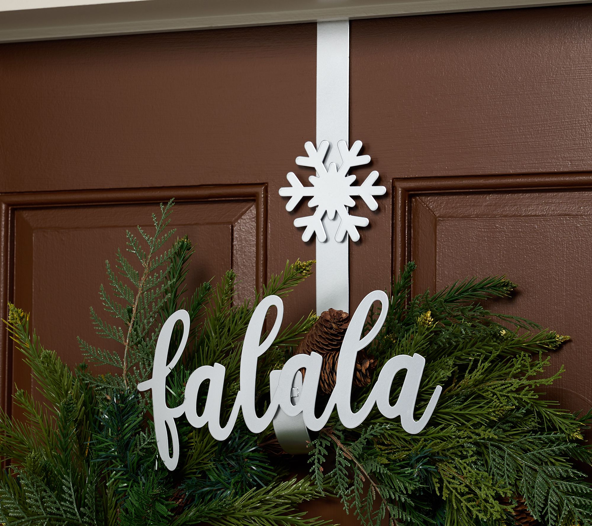"As Is" Wreath Hanger with Removable Holiday Icon by Kim Gravel