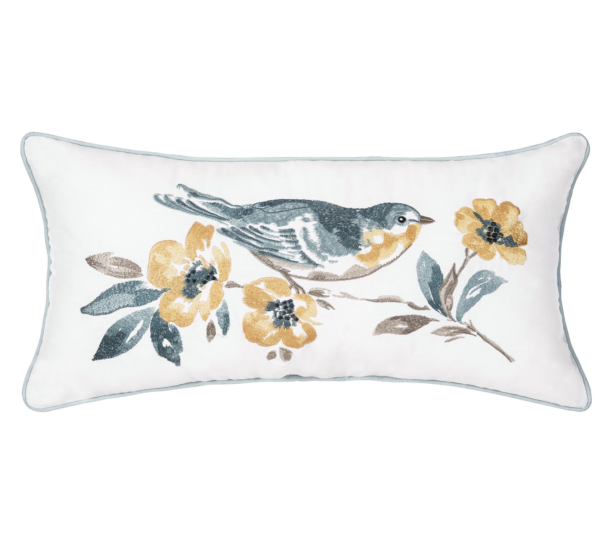Calix Bluebird Pillow by Valerie
